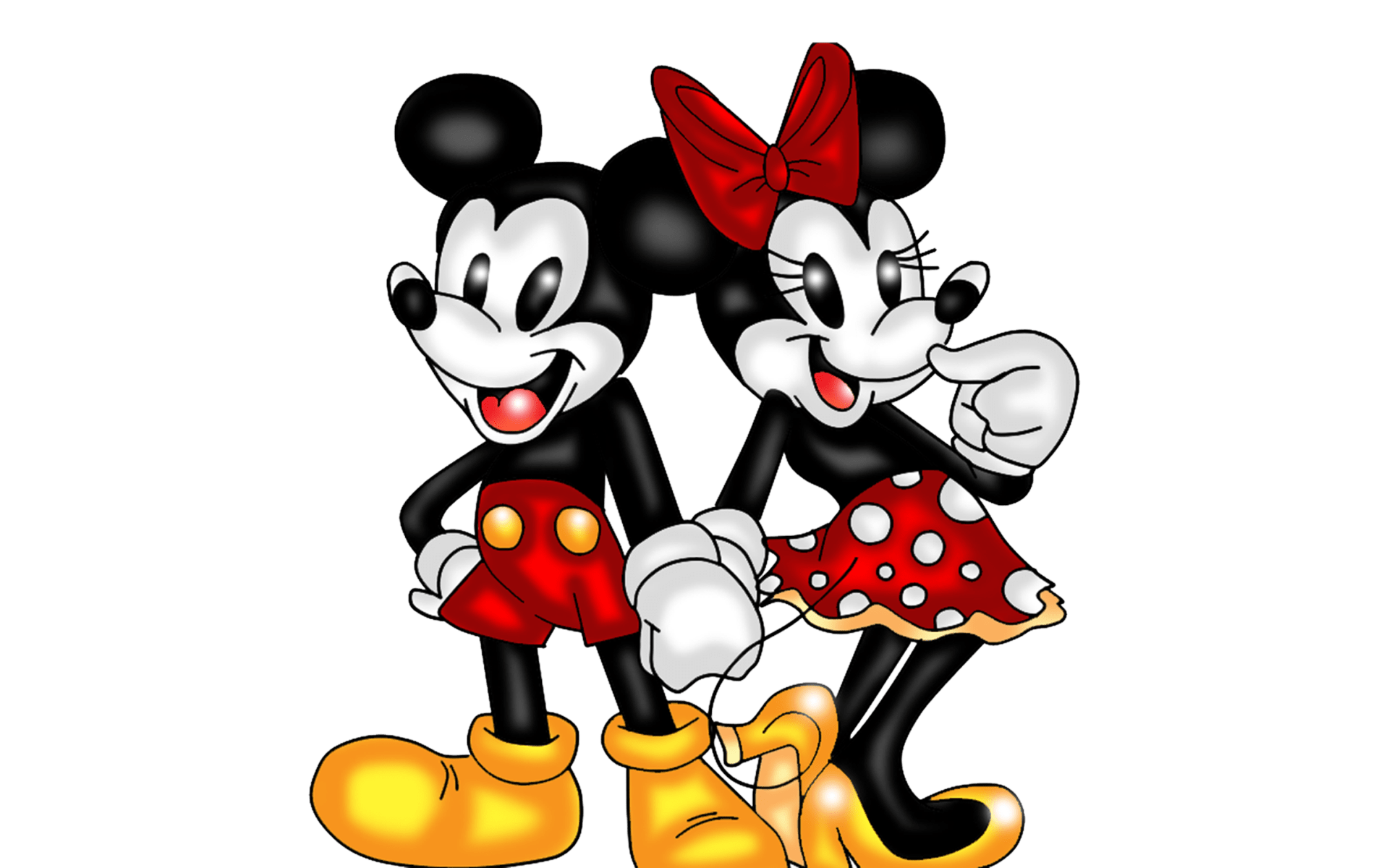 1920x1200 Mickey And Minnie Mouse Love Couple Wallpaper HD 2560x1440