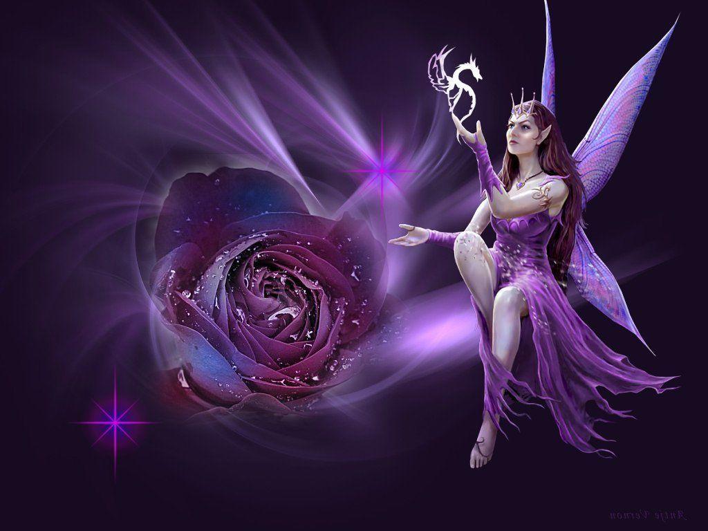 Purple Fairy Wallpapers - Top Free Purple Fairy Backgrounds ...