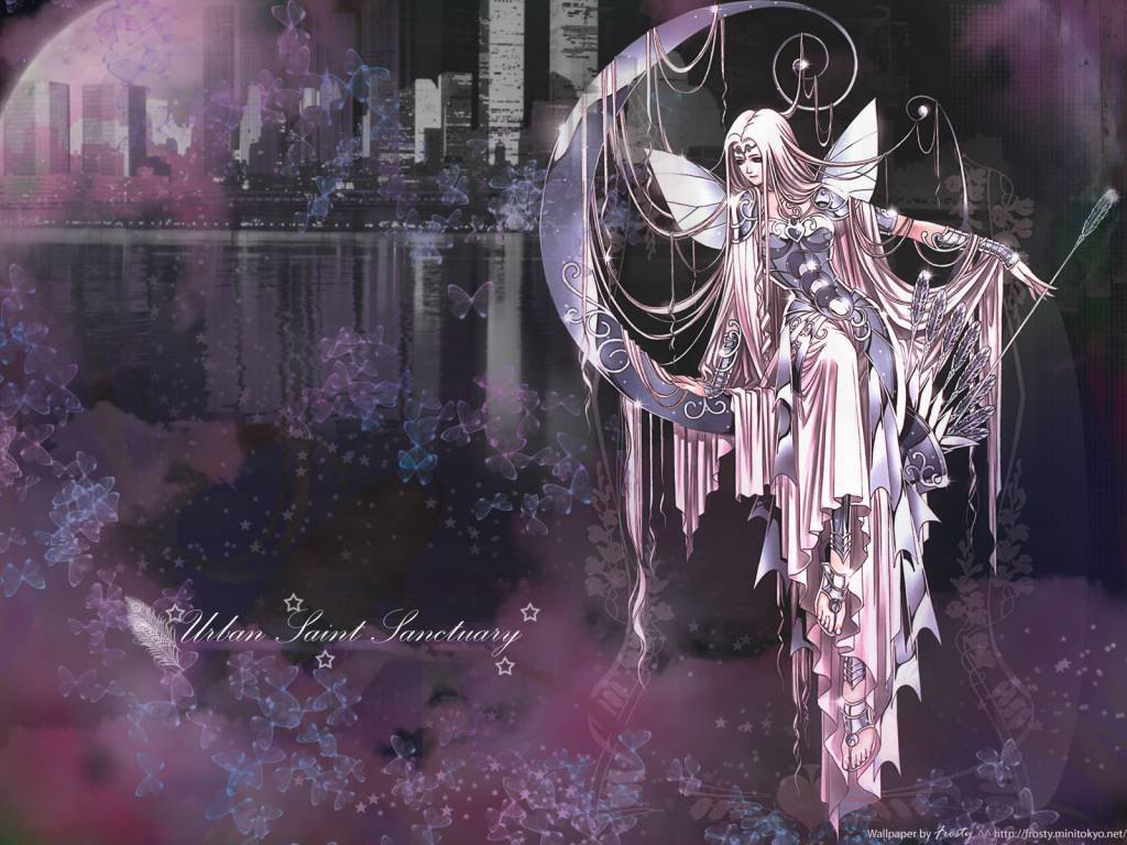 1024x768 Free download Purple Fairy Wallpaper Desk Wallpaper