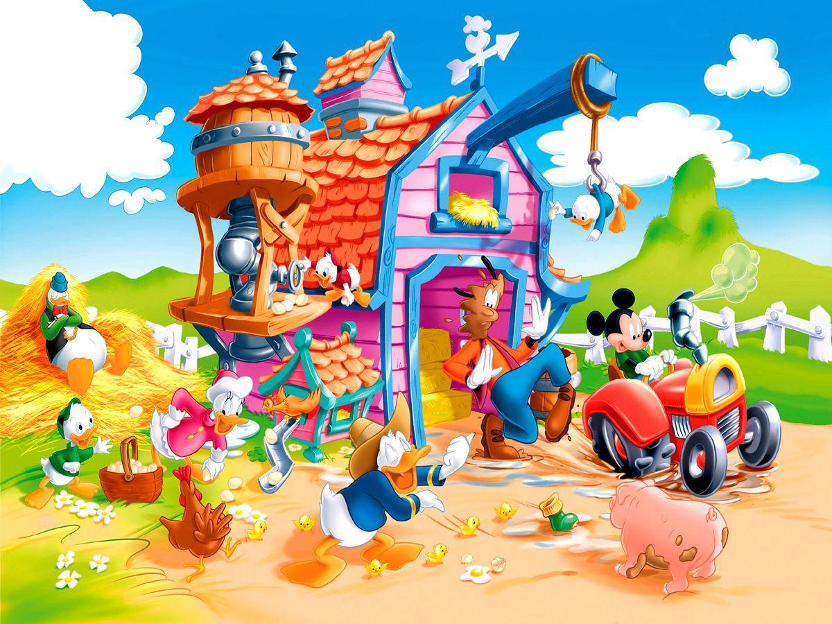 1200x900 Disney Mickey Mouse House Wallpaper