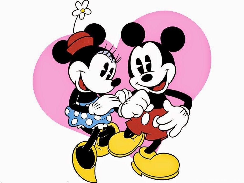 1024x768 Very Smart Disney Mickey Mouse And Minnie Mouse Wallpaper Free. Desktop Background