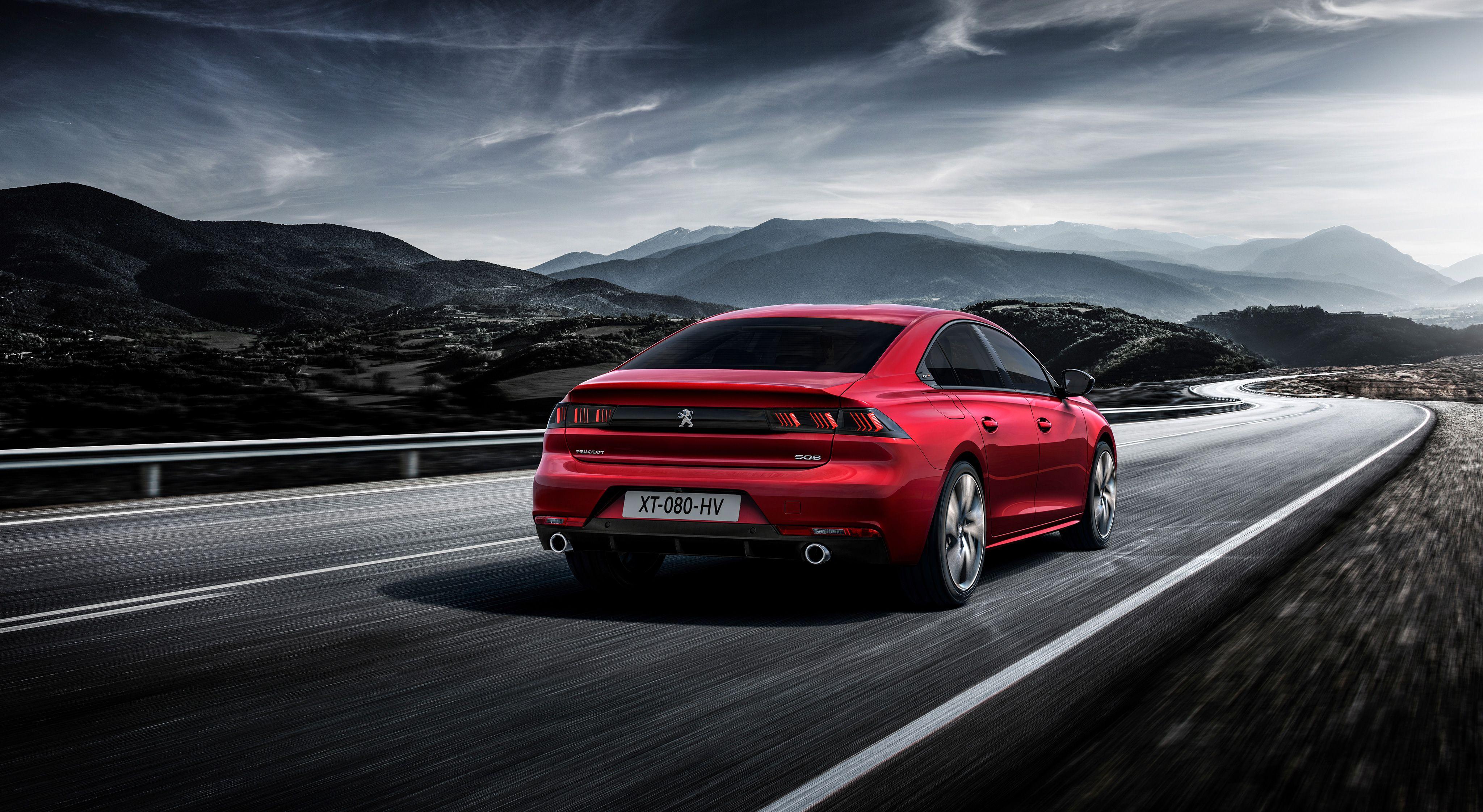 4096x2244 Peugeot 508 GT Rear Lights 4k, HD Cars, 4k Wallpaper, Image