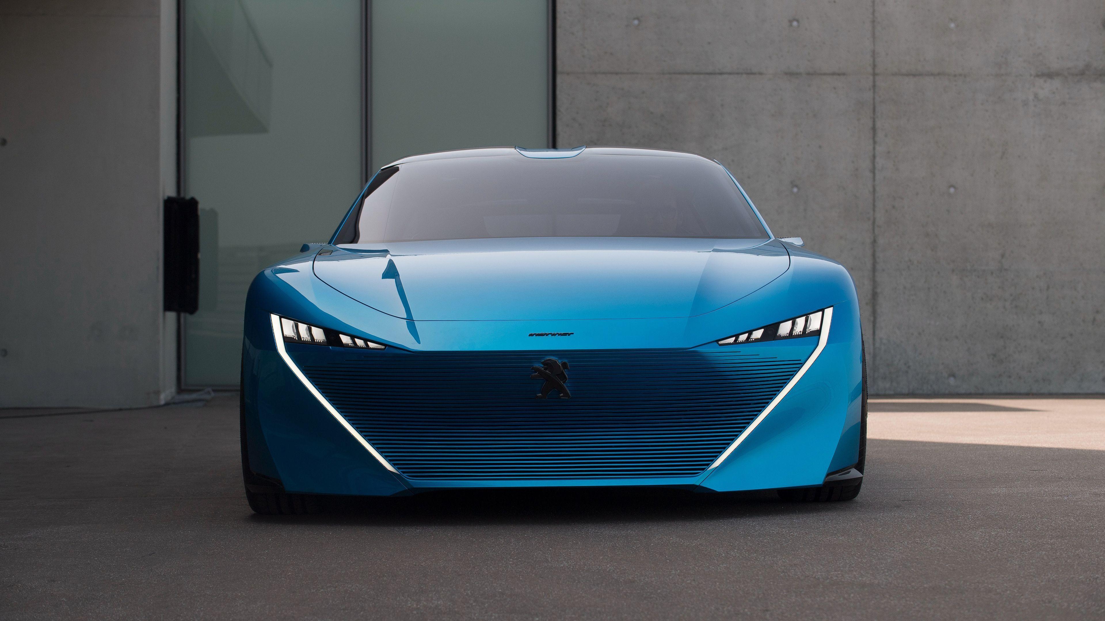 3840x2160 Peugeot Instinct 2017 Front View 4k peugeot wallpaper, peugeot