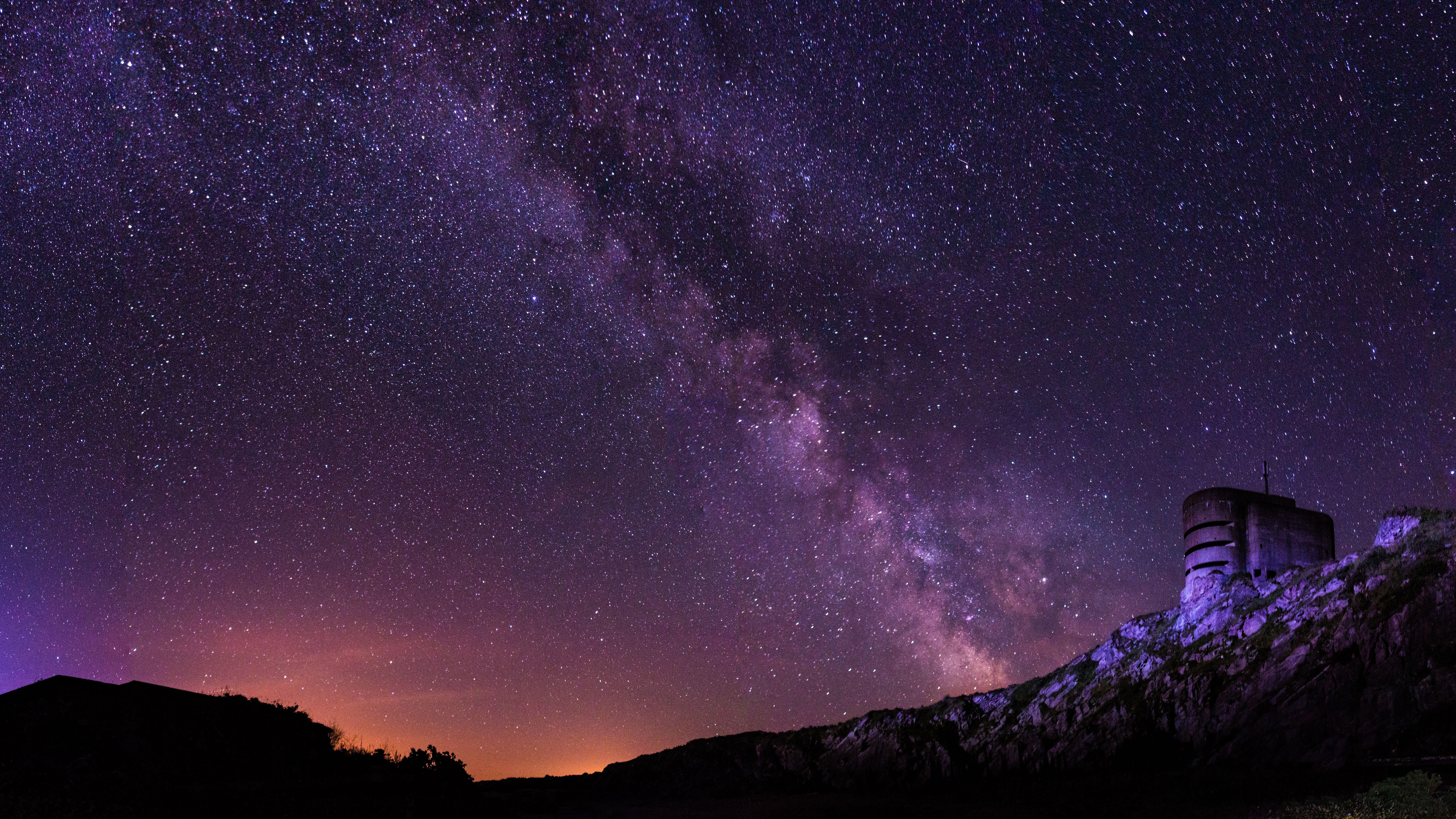 7680x4320 Starry sky 4K 8K Wallpaper