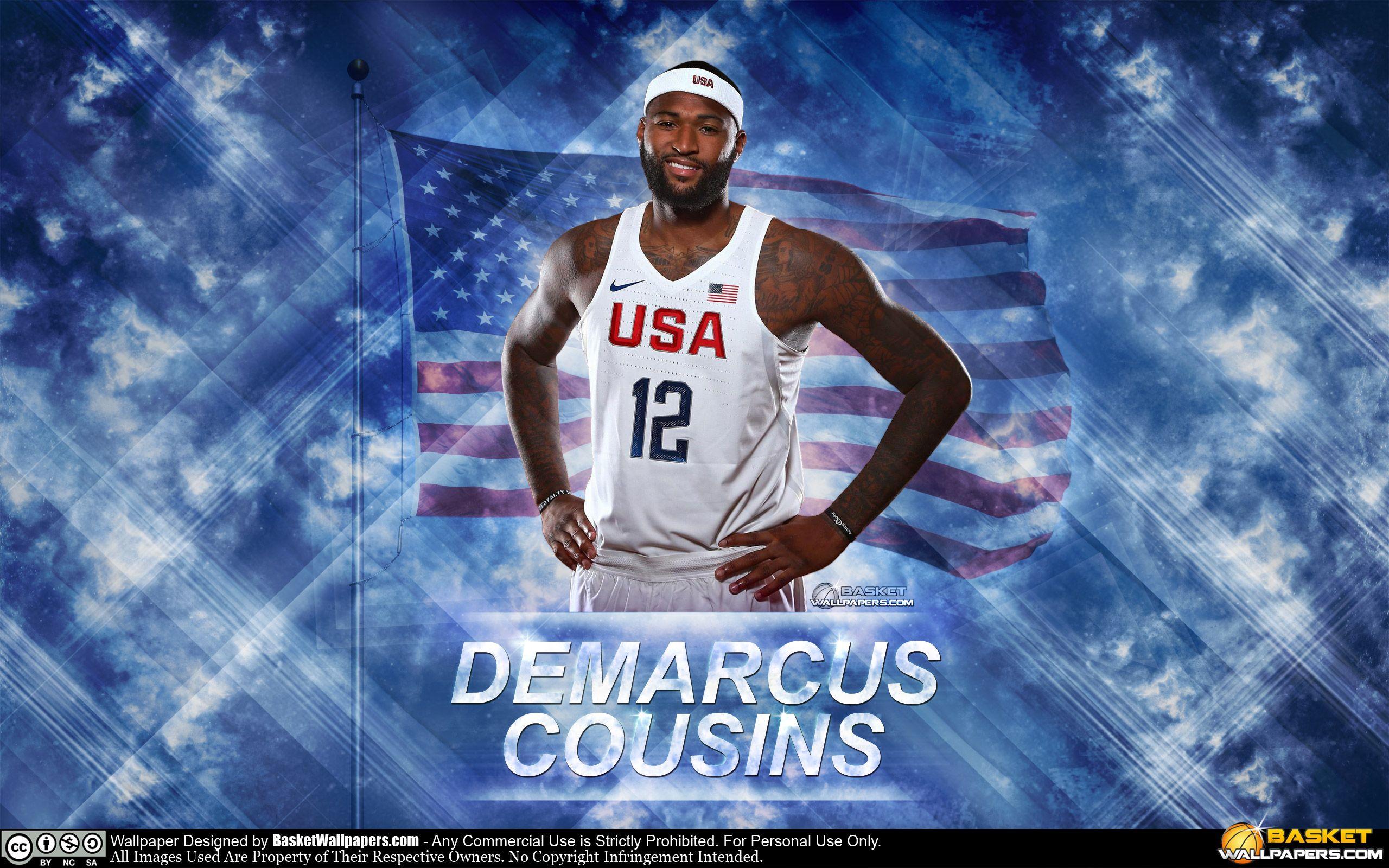 2560x1600 DeMarcus Cousins USA 2016 Olympics Wallpaper. Basketball