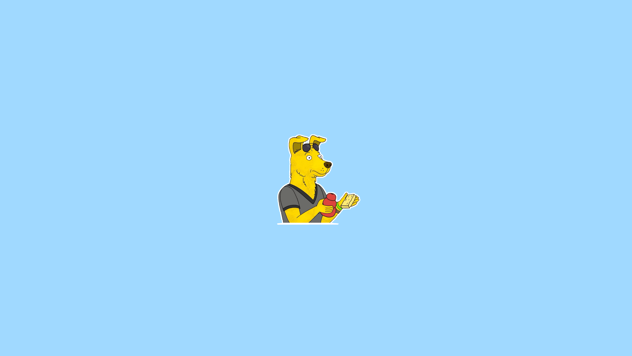 2560x1440 Mr. Peanutbutter Wallpaper
