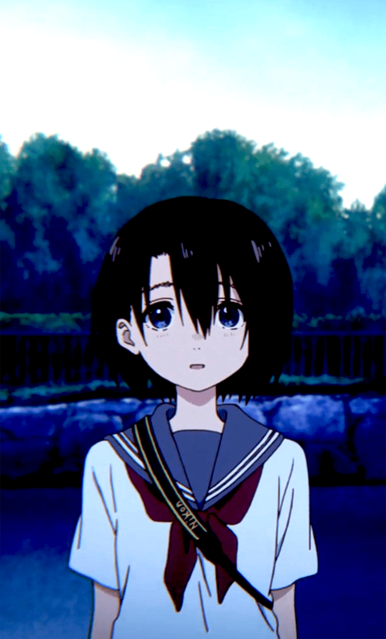 1232x2038 Yuzuru Nishimiya [OC] Made one more since you guys like the prev