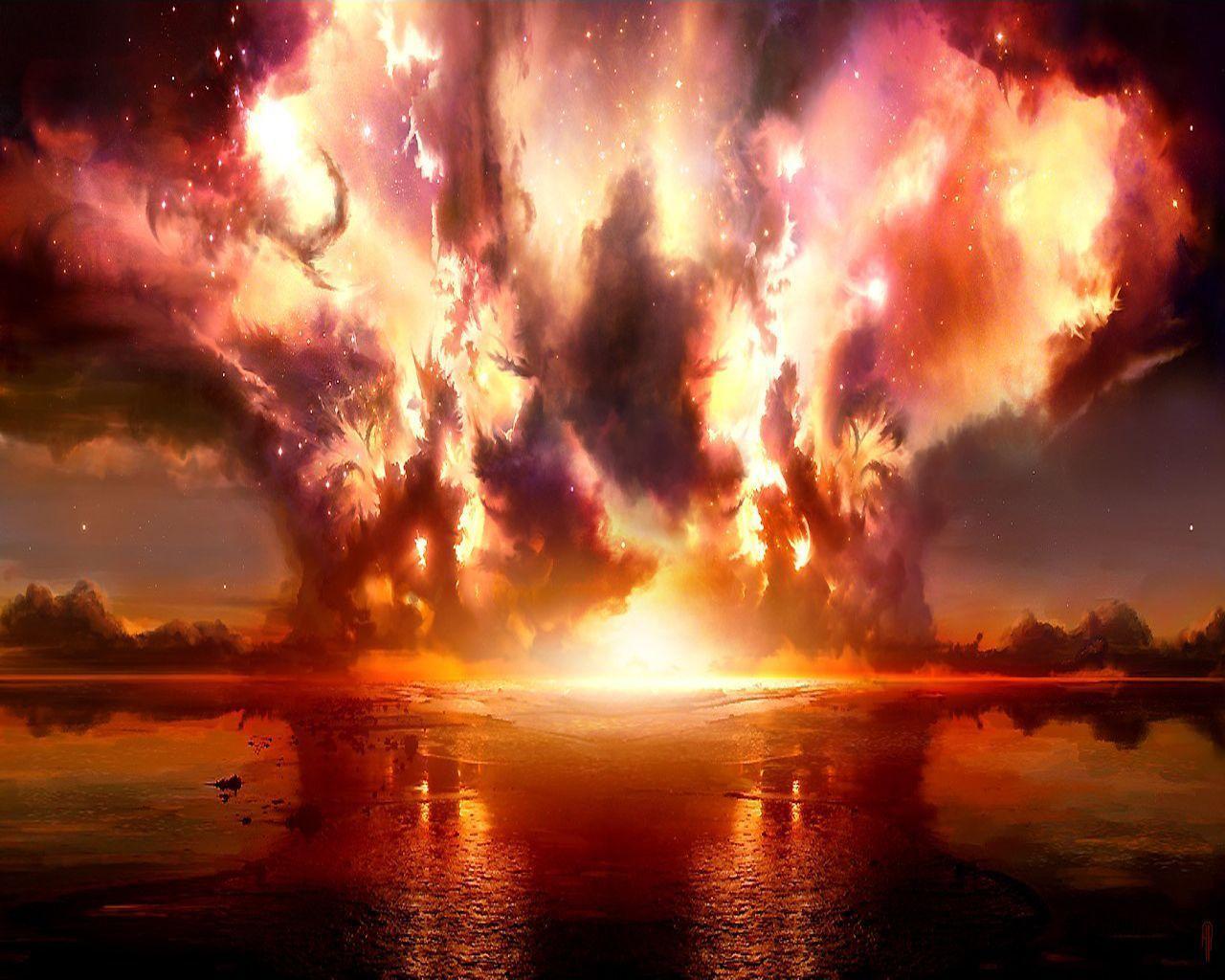 1280x1024 Explode Wallpaper. Explode Wallpaper