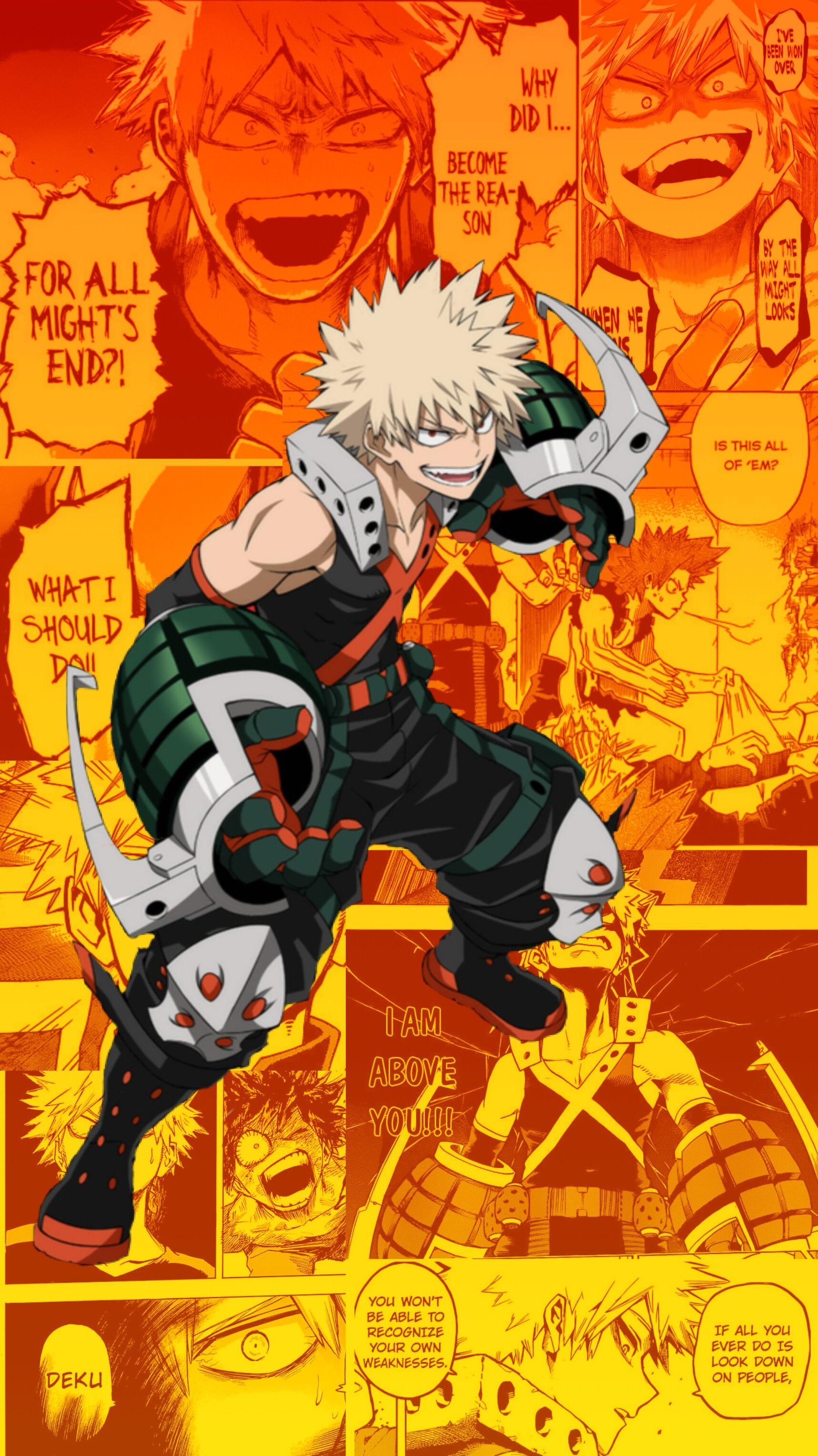 1717x3053 Aesthetic Bakugou Wallpaper