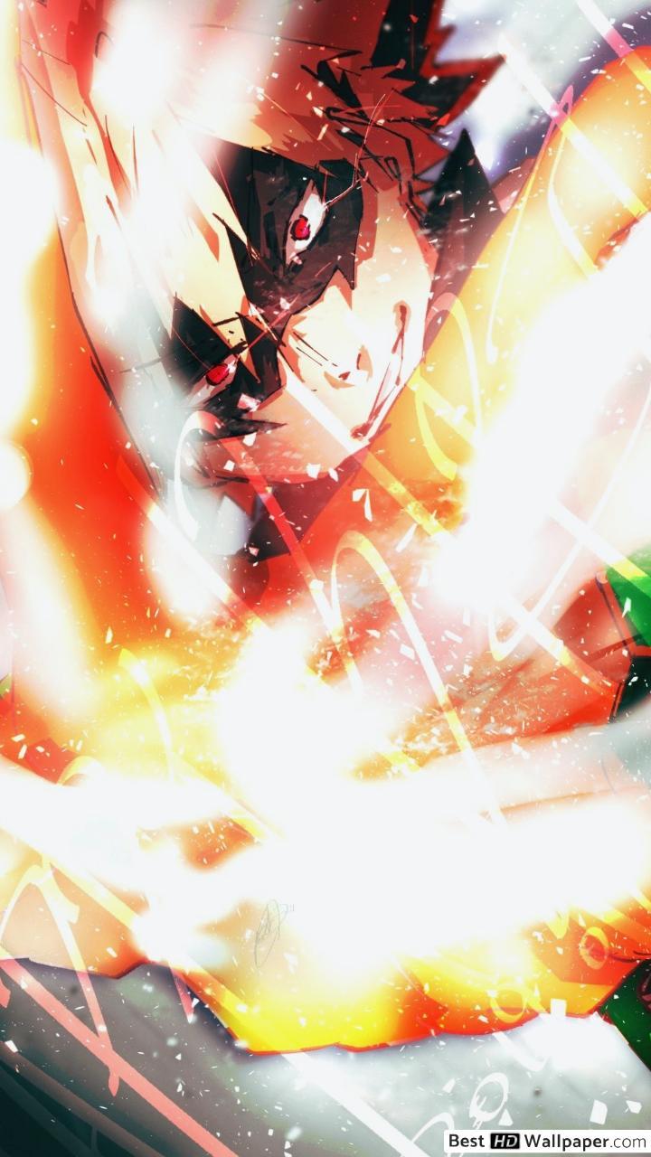 720x1280 Katsuki Bakugo Quirk Explosion HD wallpaper download
