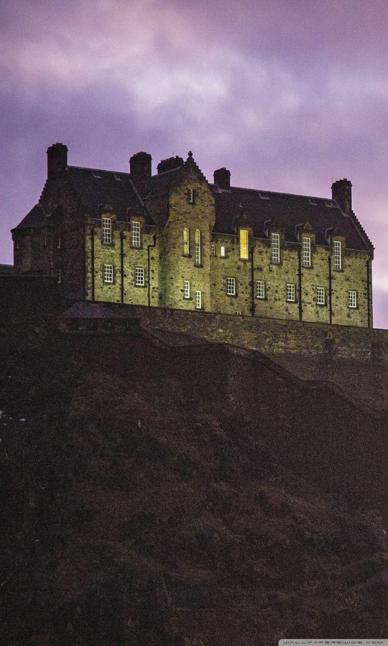 768x1280 Edinburgh Castle Ultra HD Desktop Background Wallpaper