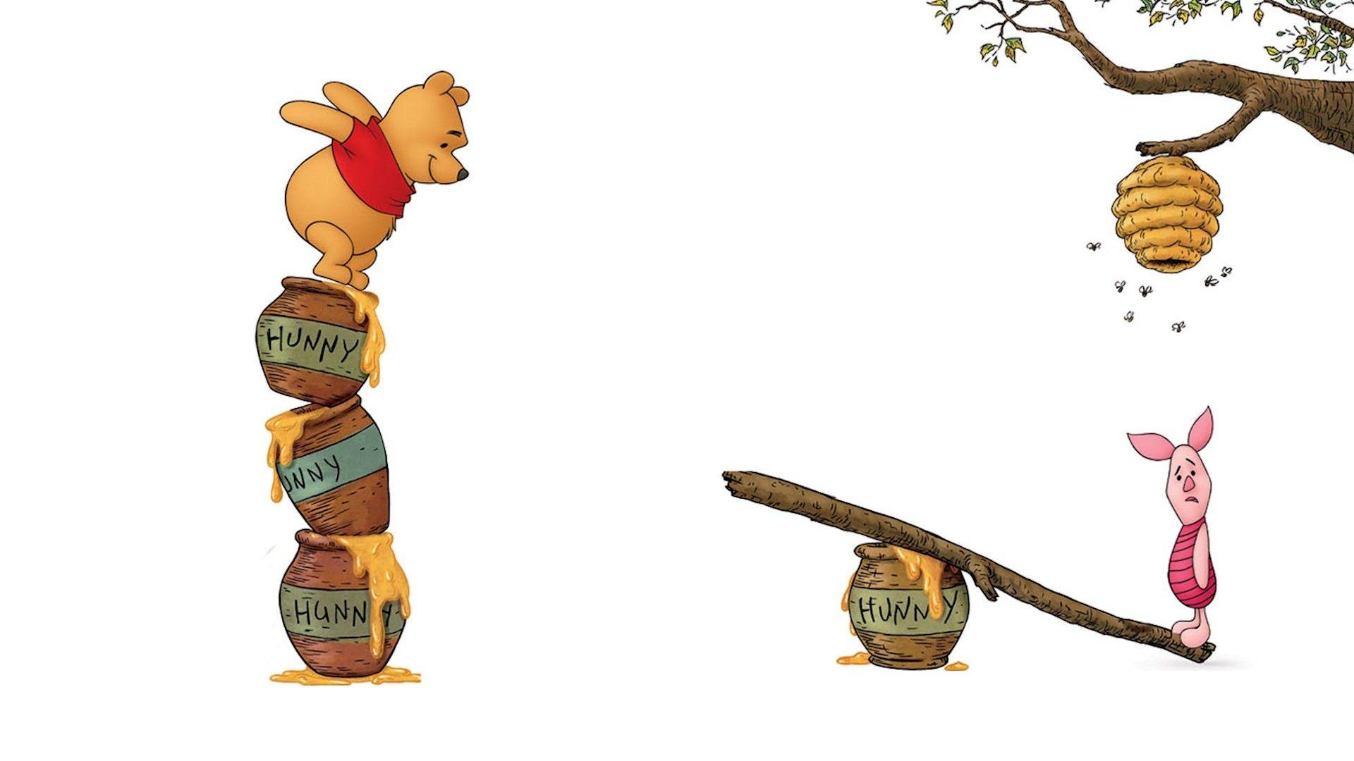 1920x1080 Pooh Bear Background