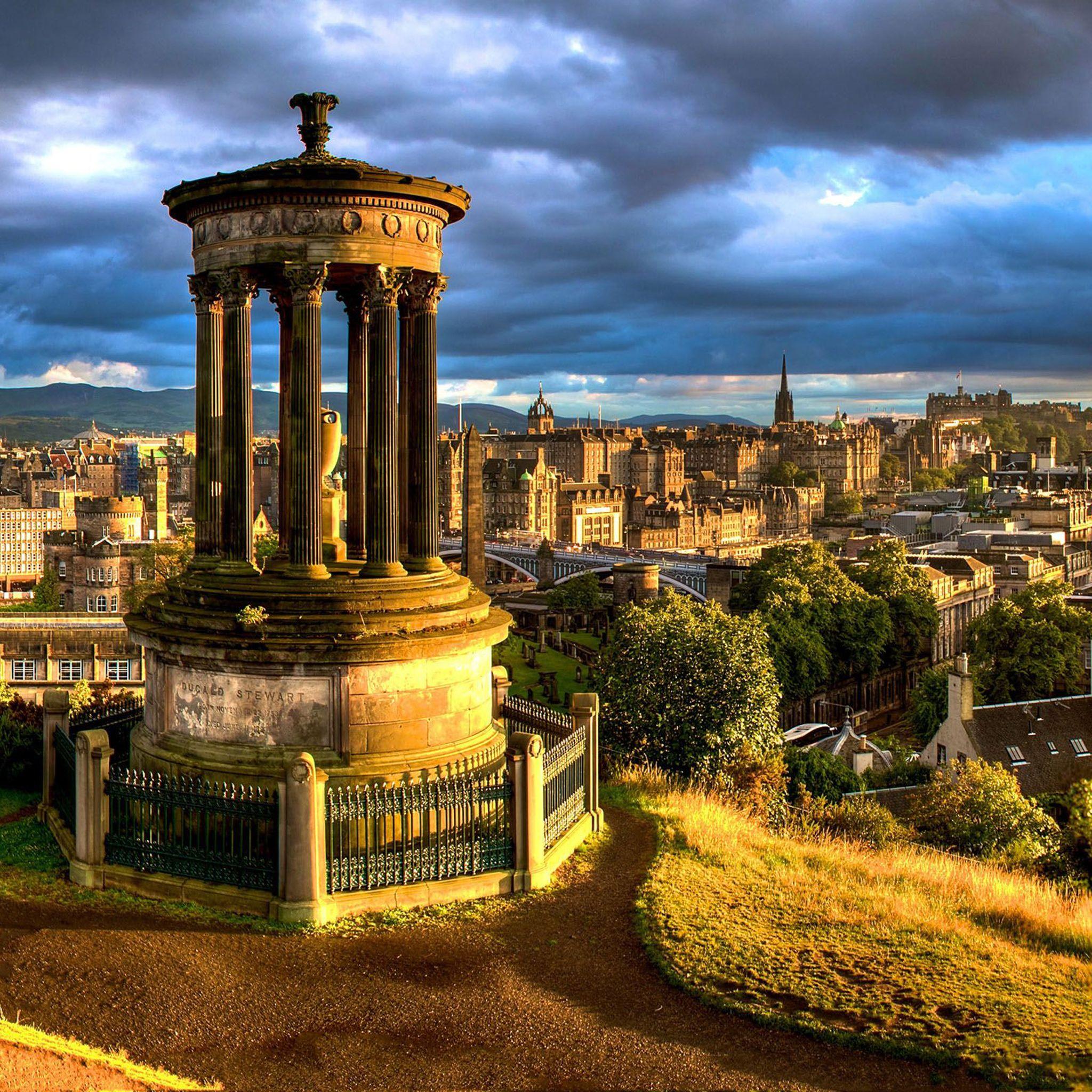 2048x2048 Dugald Stewart Monument Edinburgh Scotland