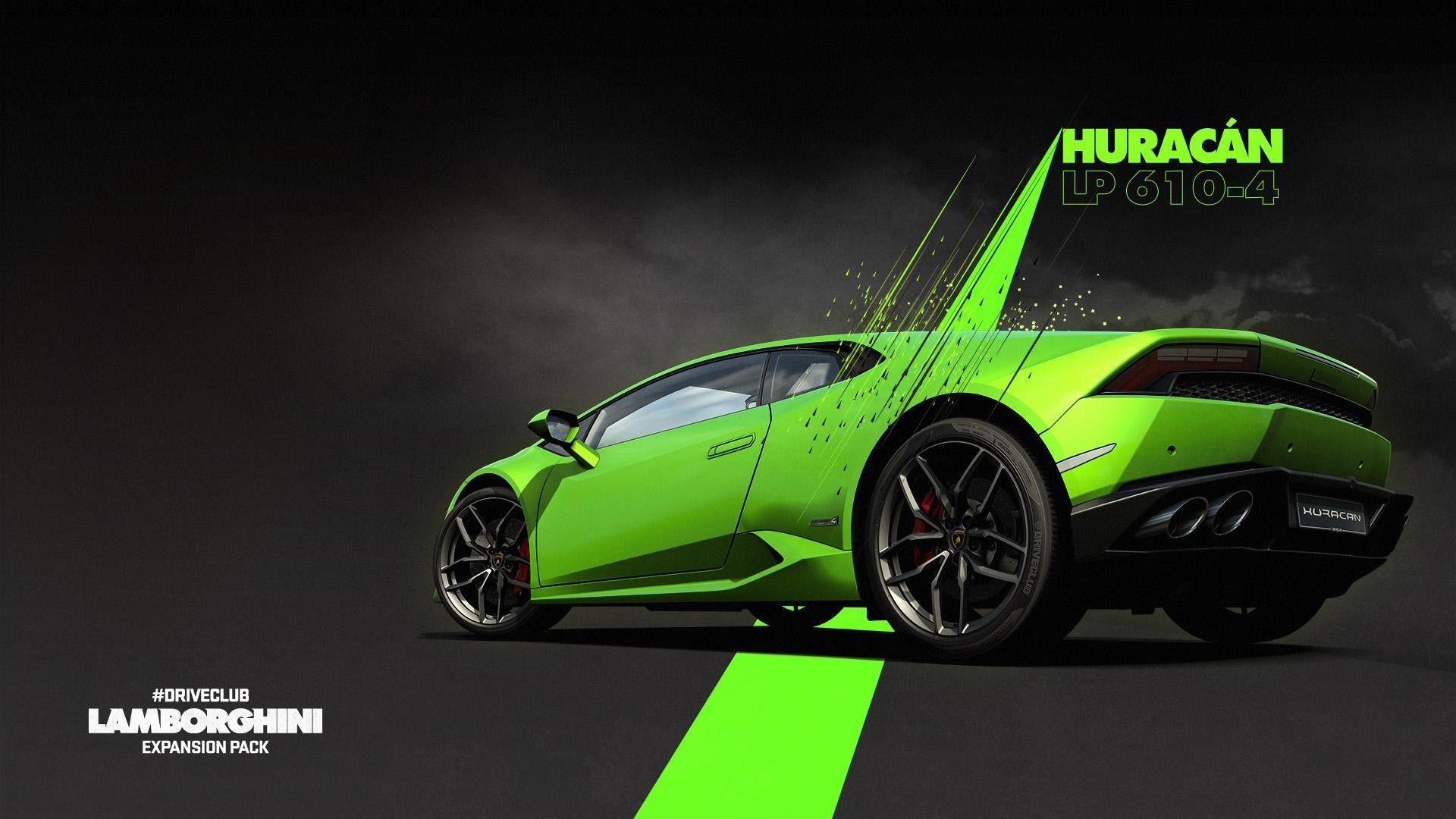 1920x1080 Driveclub, Video Games, Lamborghini, Lamborghini Huracan LP 610 4