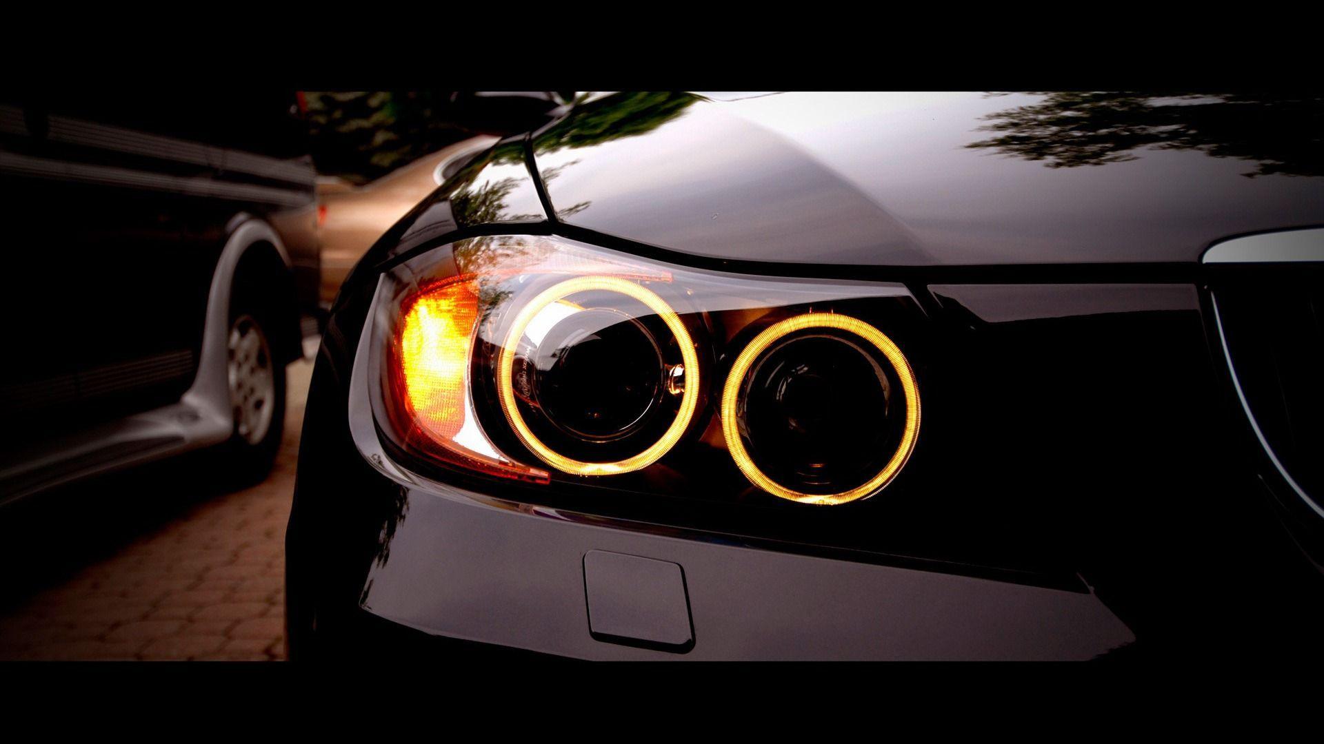 1920x1080 Head Lamp Black BMW Car