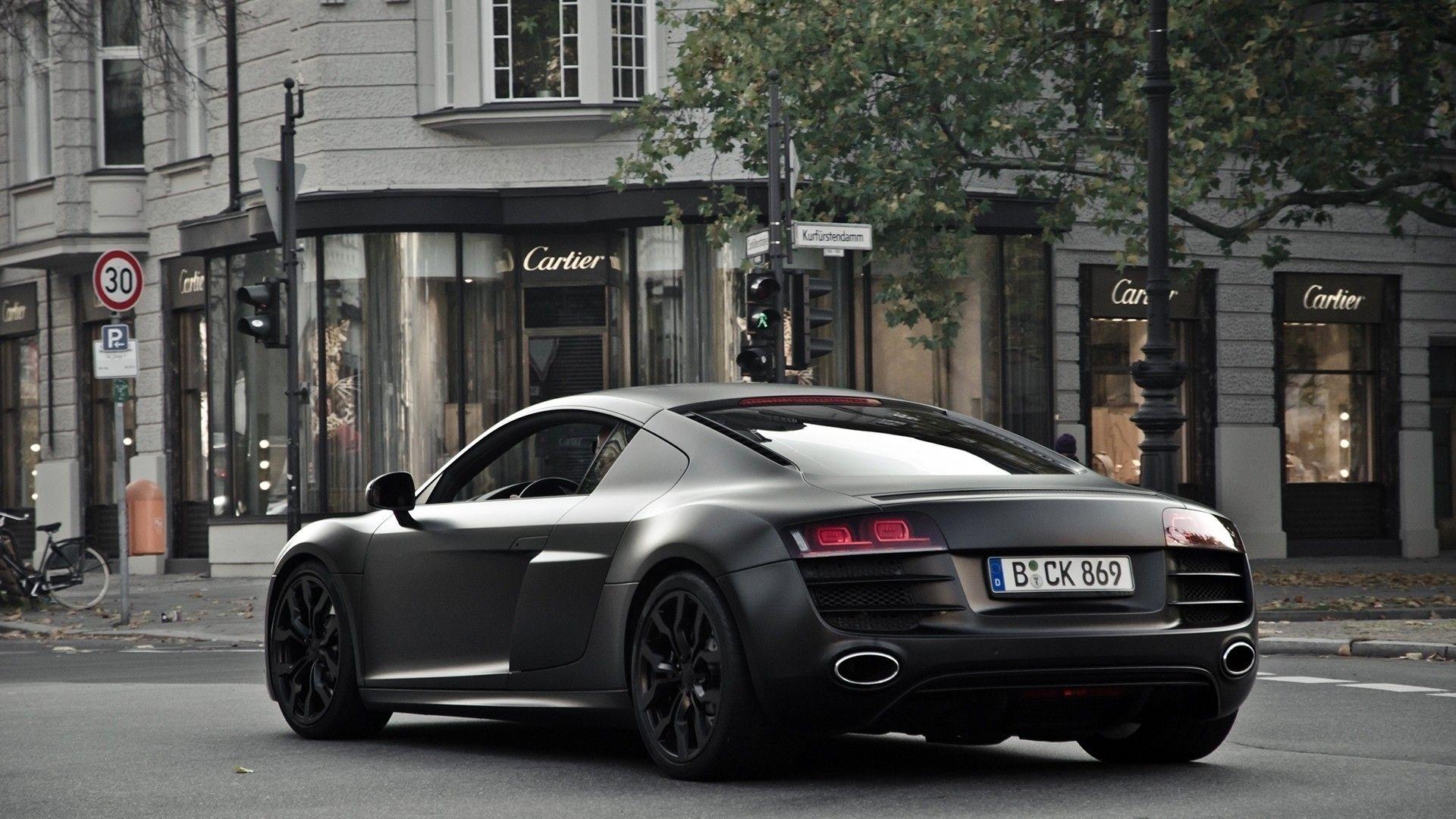 1920x1080 Black Racing Car