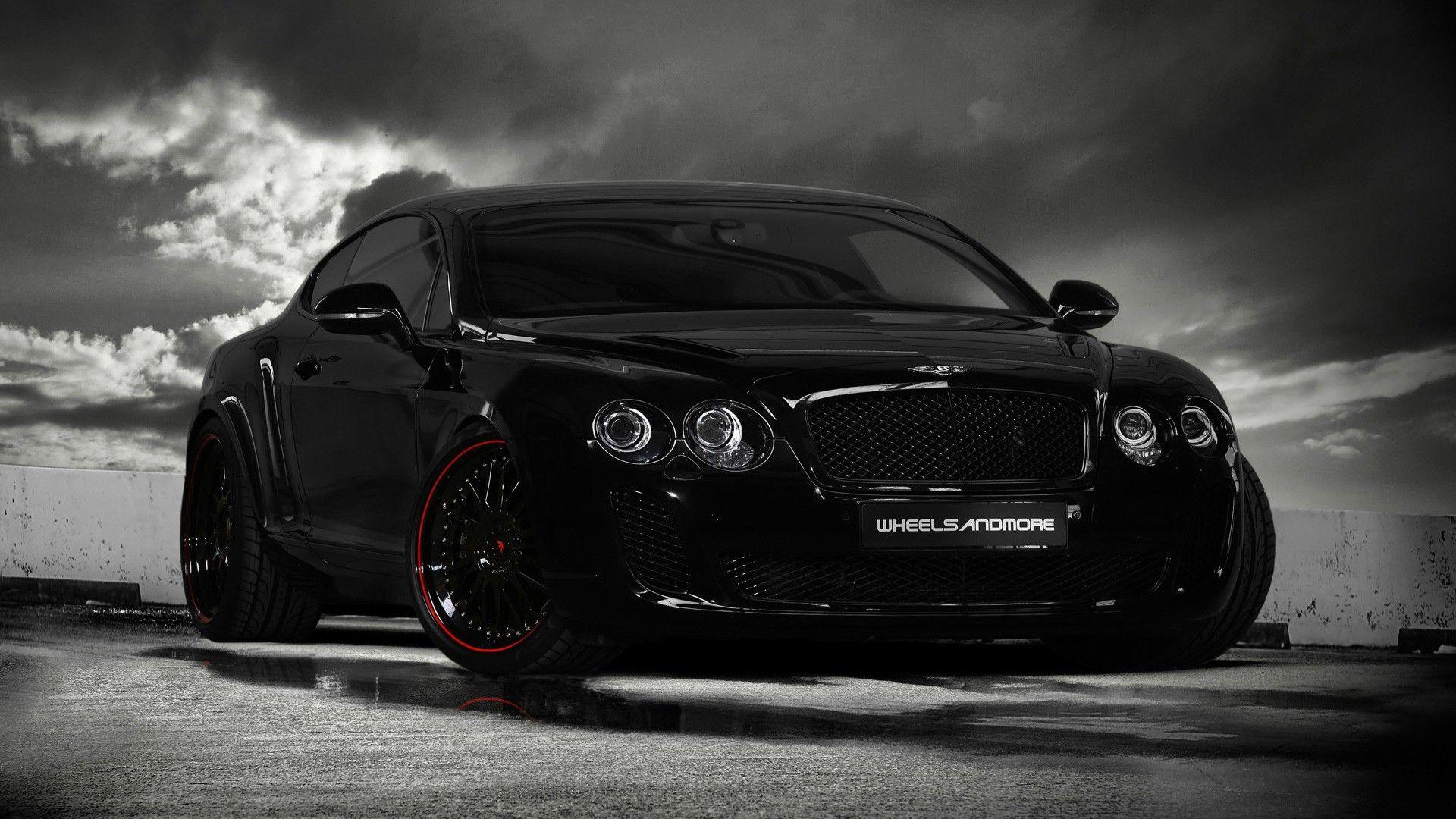 1920x1080 Black Car Wallpaper