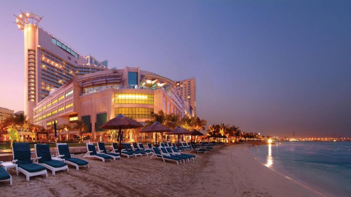 1366x768 Free download Rotana Abu Dhabi Hotel World City 1366x768 iWallHD