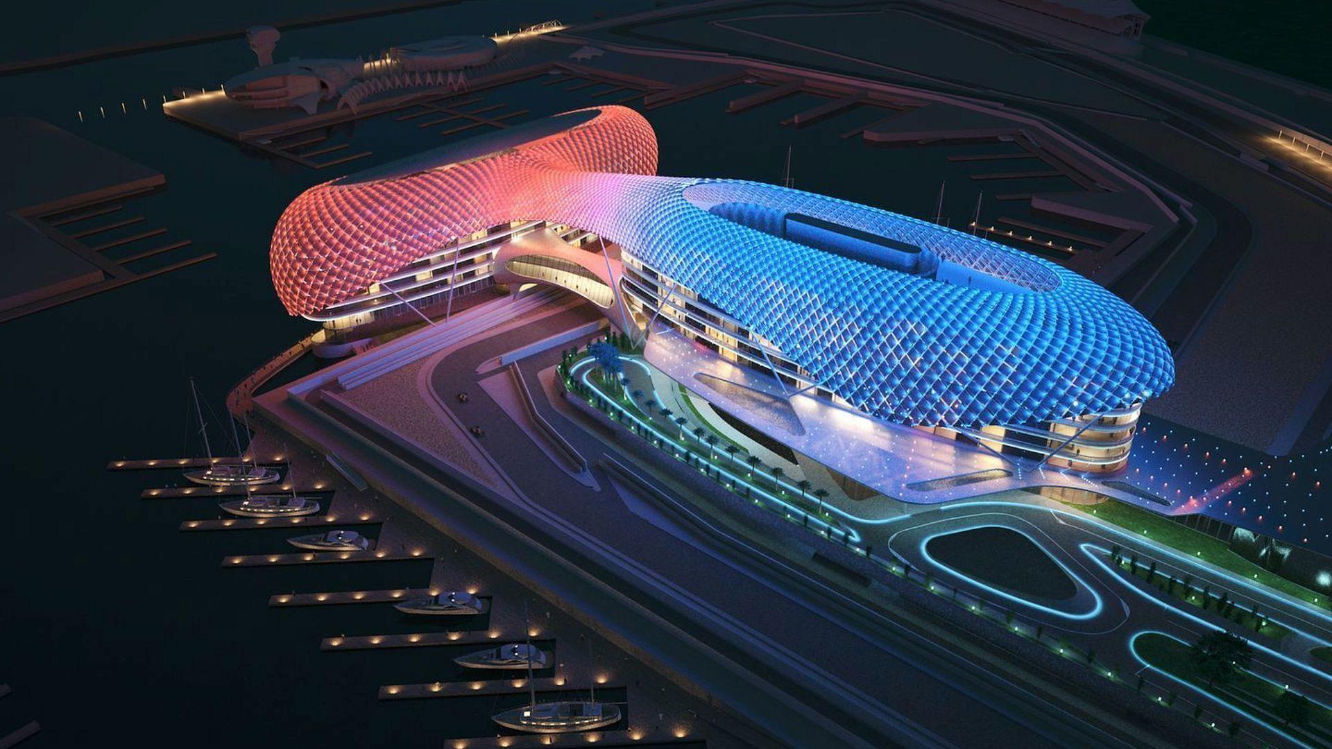 1920x1080 Yas Marina Circuit renderings, Abu Dhabi grand prix