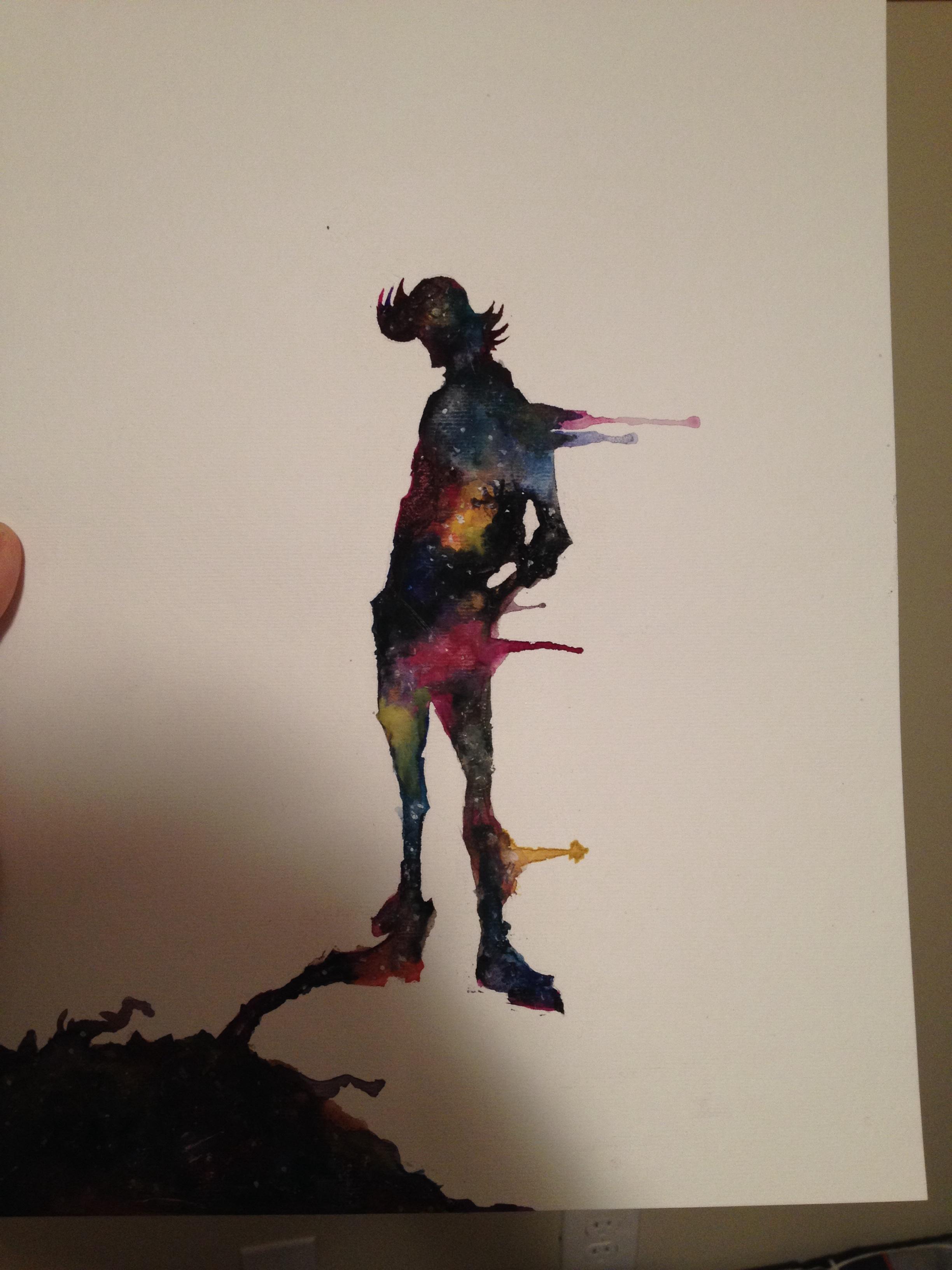 2448x3264 Space Dandy Watercolor. Anime Manga Comics. Space