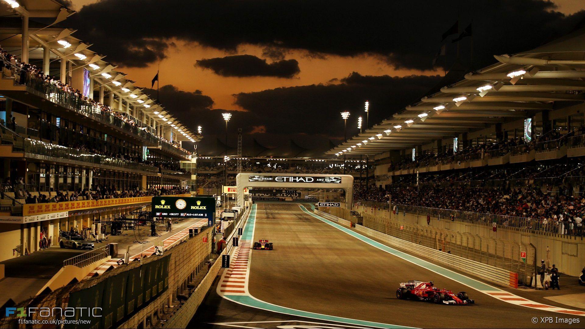 1920x1080 Kimi Raikkonen, Ferrari, Yas Marina, 2017 · RaceFans