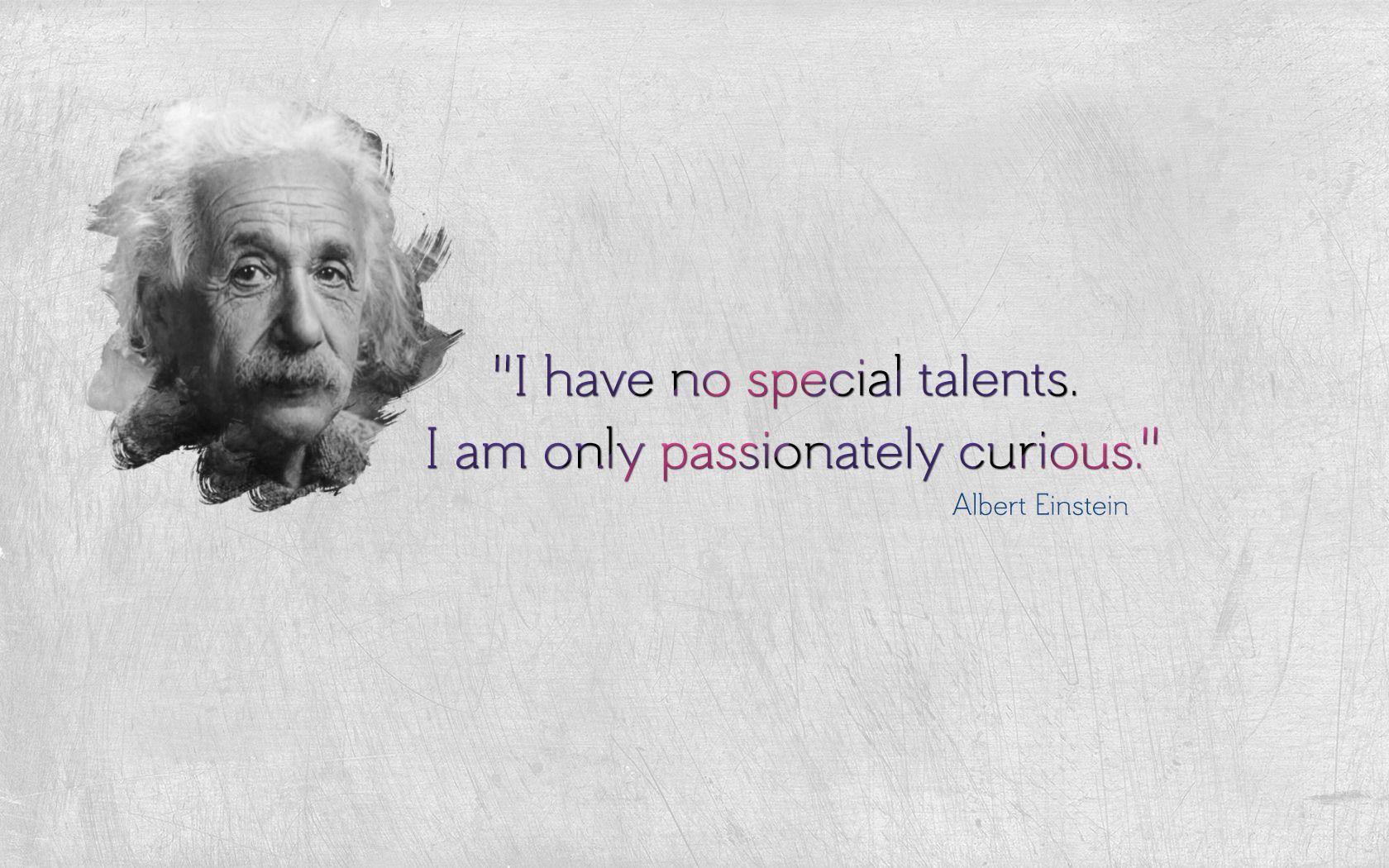 1680x1050 Albert Einstein, History, Science, Quote Wallpaper HD / Desktop