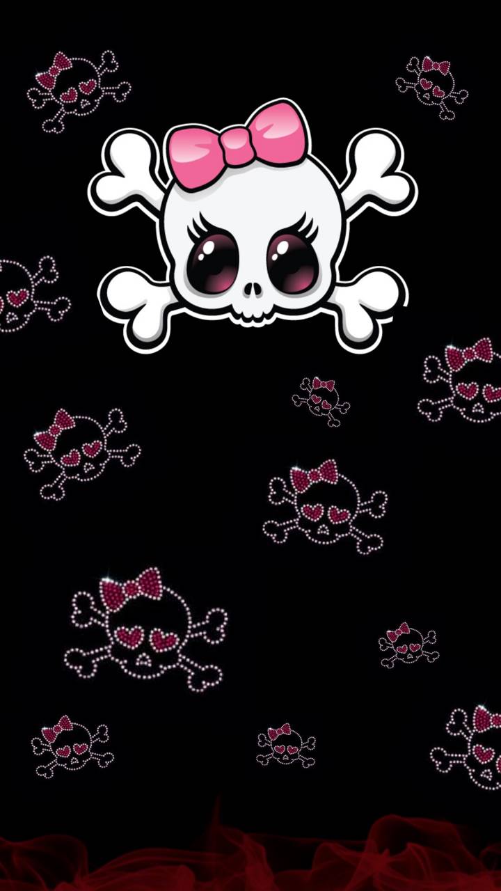 Girly Skull Wallpapers - Top Free Girly Skull Backgrounds - WallpaperAccess