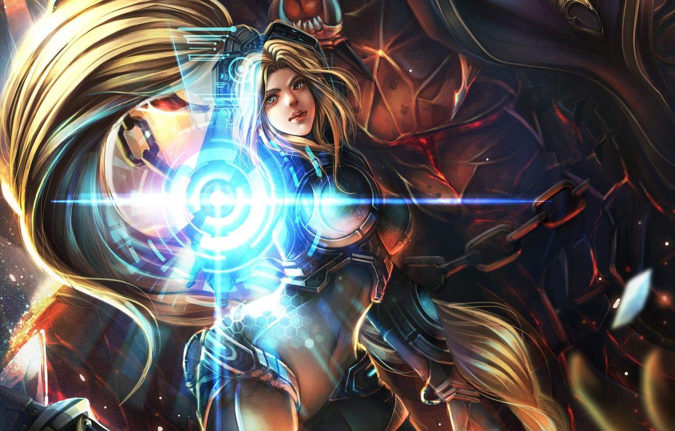 1332x850 Wallpaper starcraft, Heroes of the Storm, nova, nova terra image