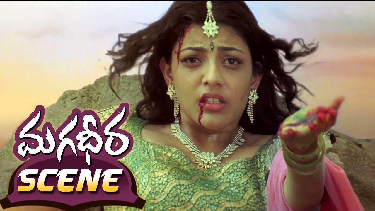 1280x720 Ram Charan & Kajal Falling From Mountain.. Magadheera Movie