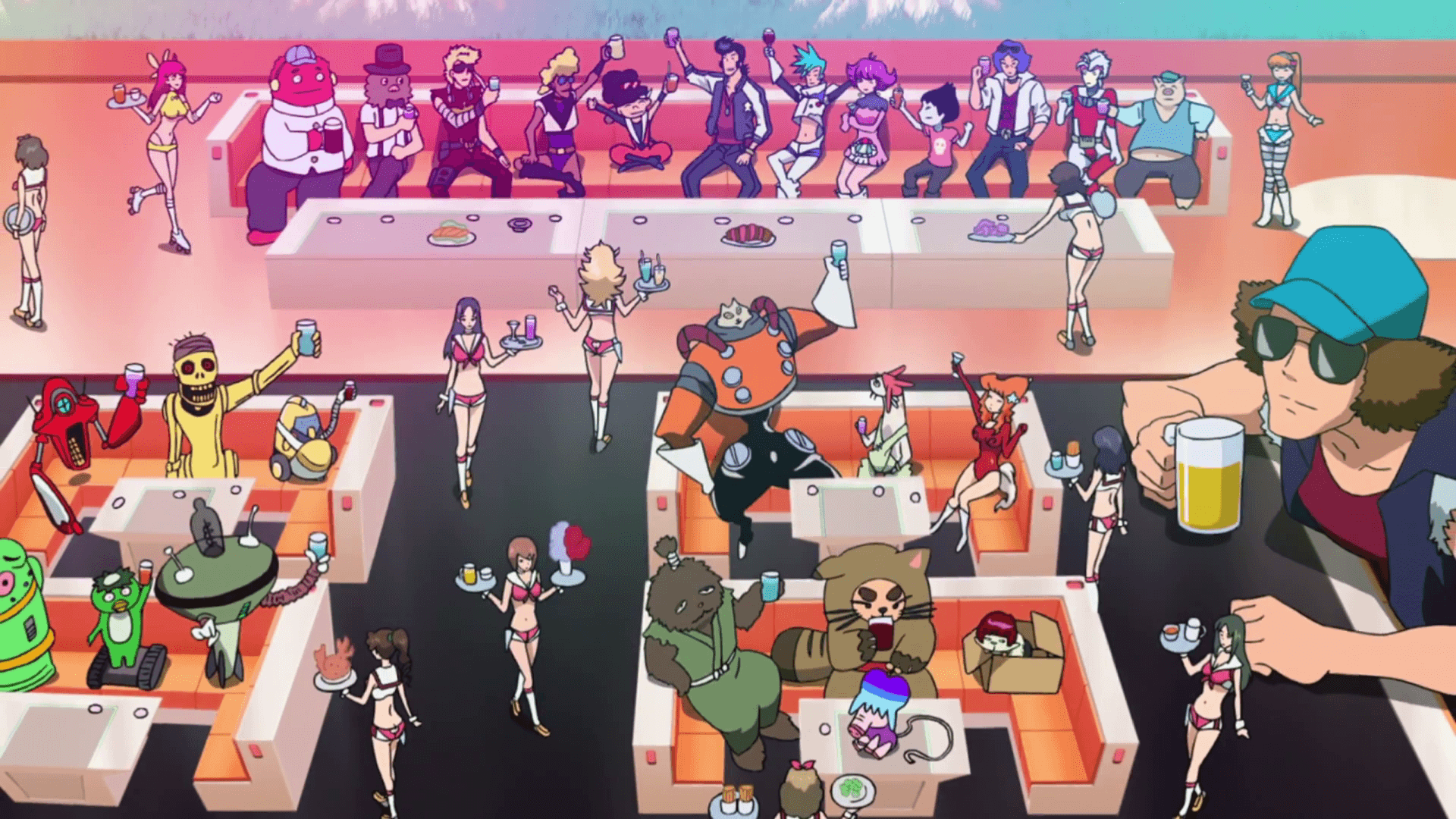 1920x1080 Space Dandy 2 Episode 1- Dandy Deeds Done Dirt Cheap