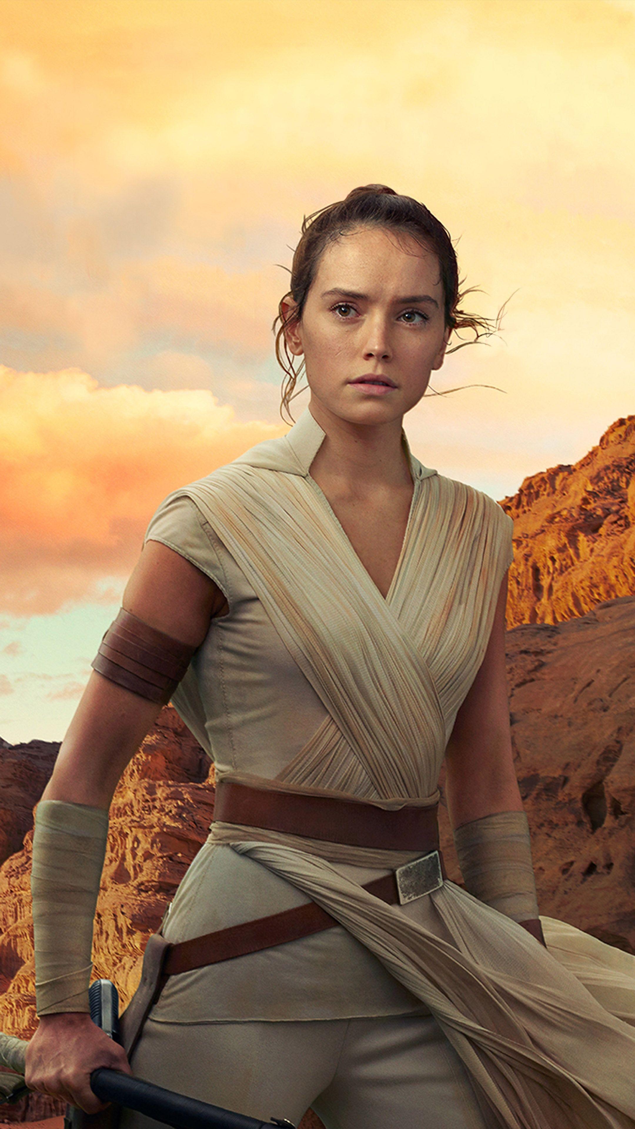 2160x3840 Daisy Ridley In Star Wars The Rise of Skywalker 4K Ultra HD Mobile Wallpaper. Daisy ridley star wars, Star wars picture, Rey star wars