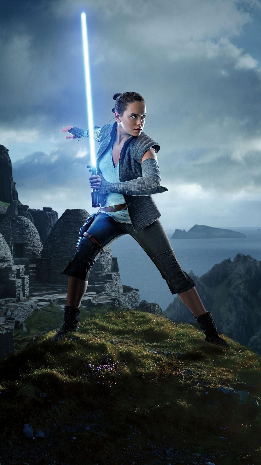 1080x1920 Daisy Ridley Star Wars Wallpaper
