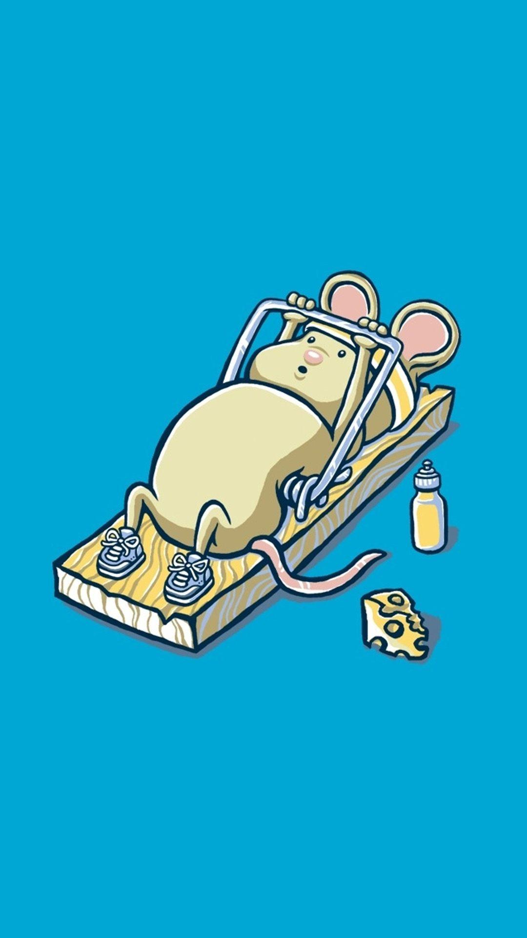 1080x1920 Cartoon art. Gym wallpaper, Funny iphone