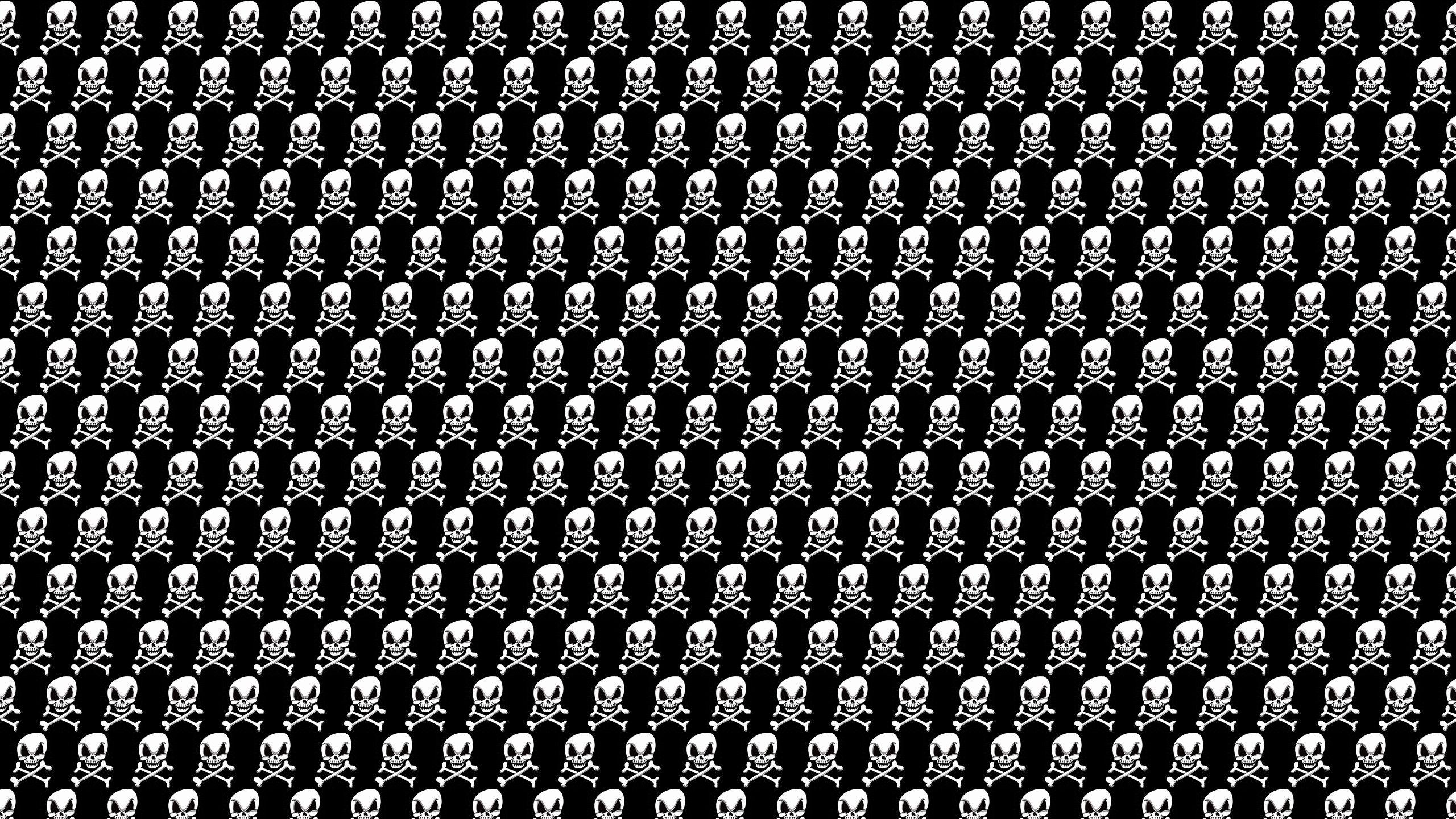 2560x1440 Elegant Skull Cute Girly Wallpaper android. iPhone Wallpaper HD