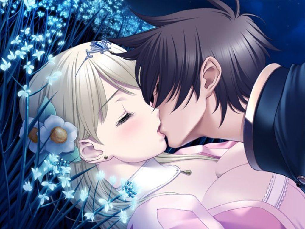 Cute Kissing Anime Wallpapers - Wallpaper Cave