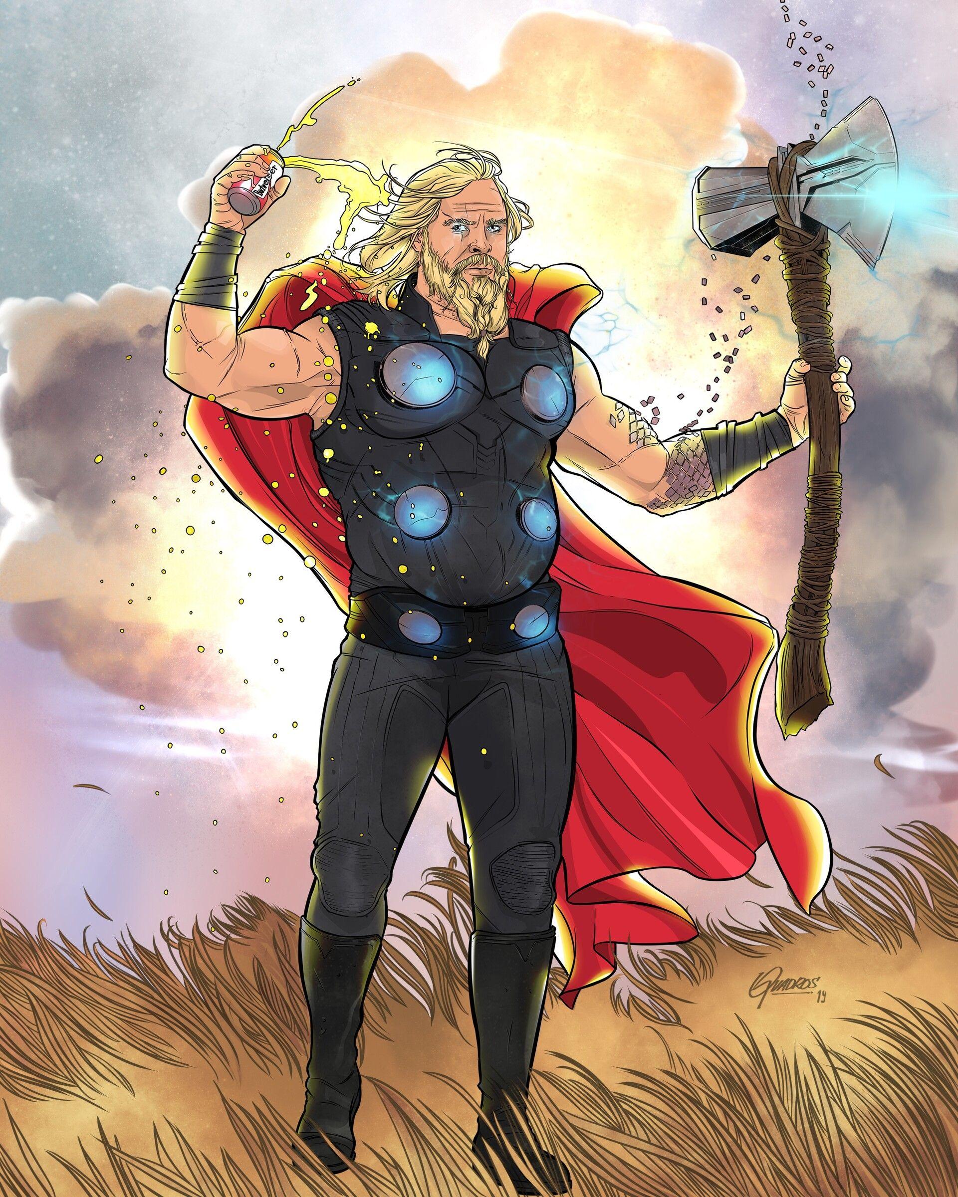 Thor Fat Wallpapers - Top Free Thor Fat Backgrounds - WallpaperAccess