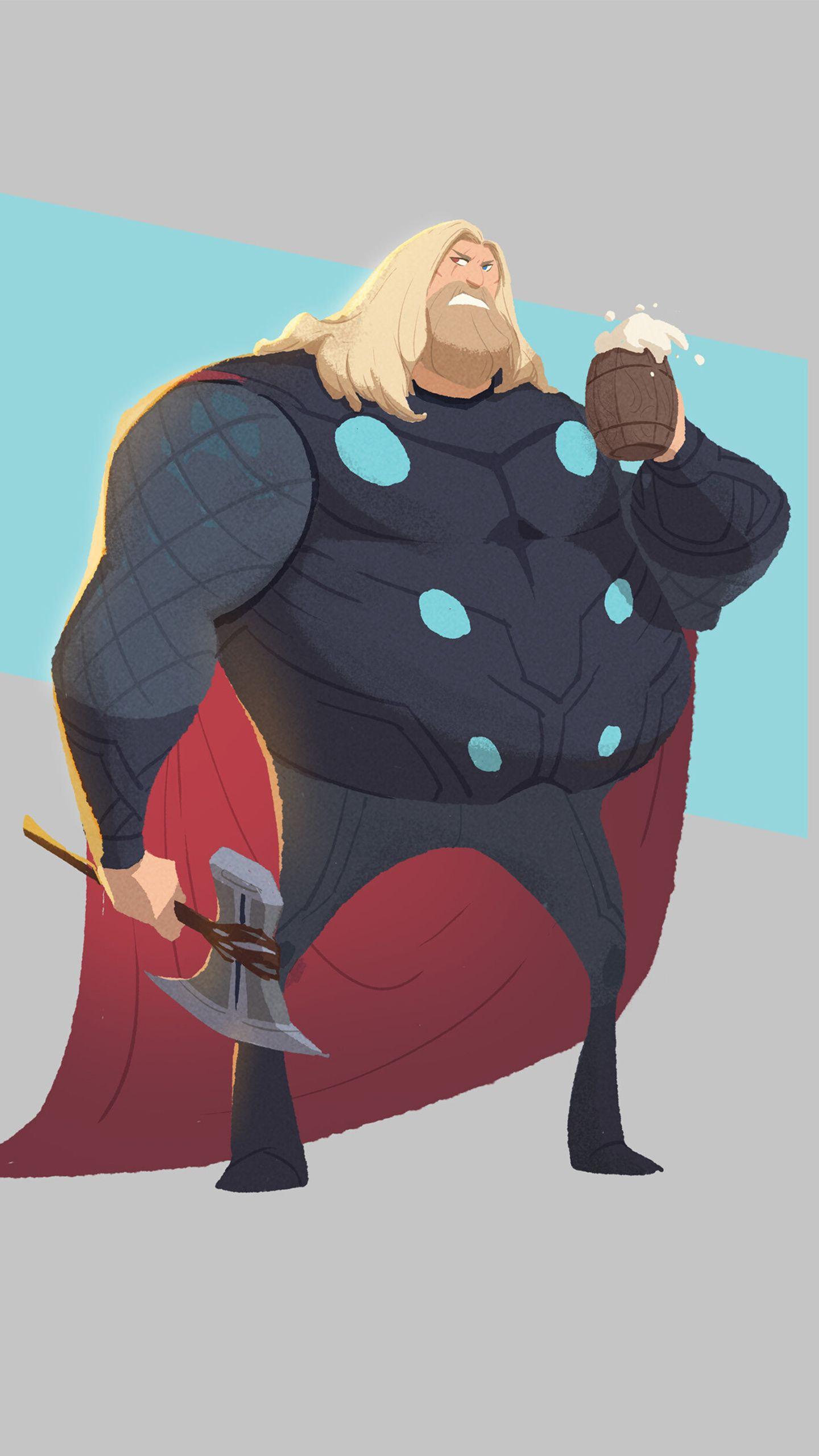Thor Fat Wallpapers Top Free Thor Fat Backgrounds WallpaperAccess