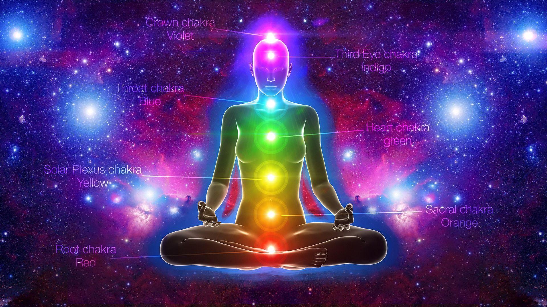 1920x1080 Aura Chakras Wallpaper