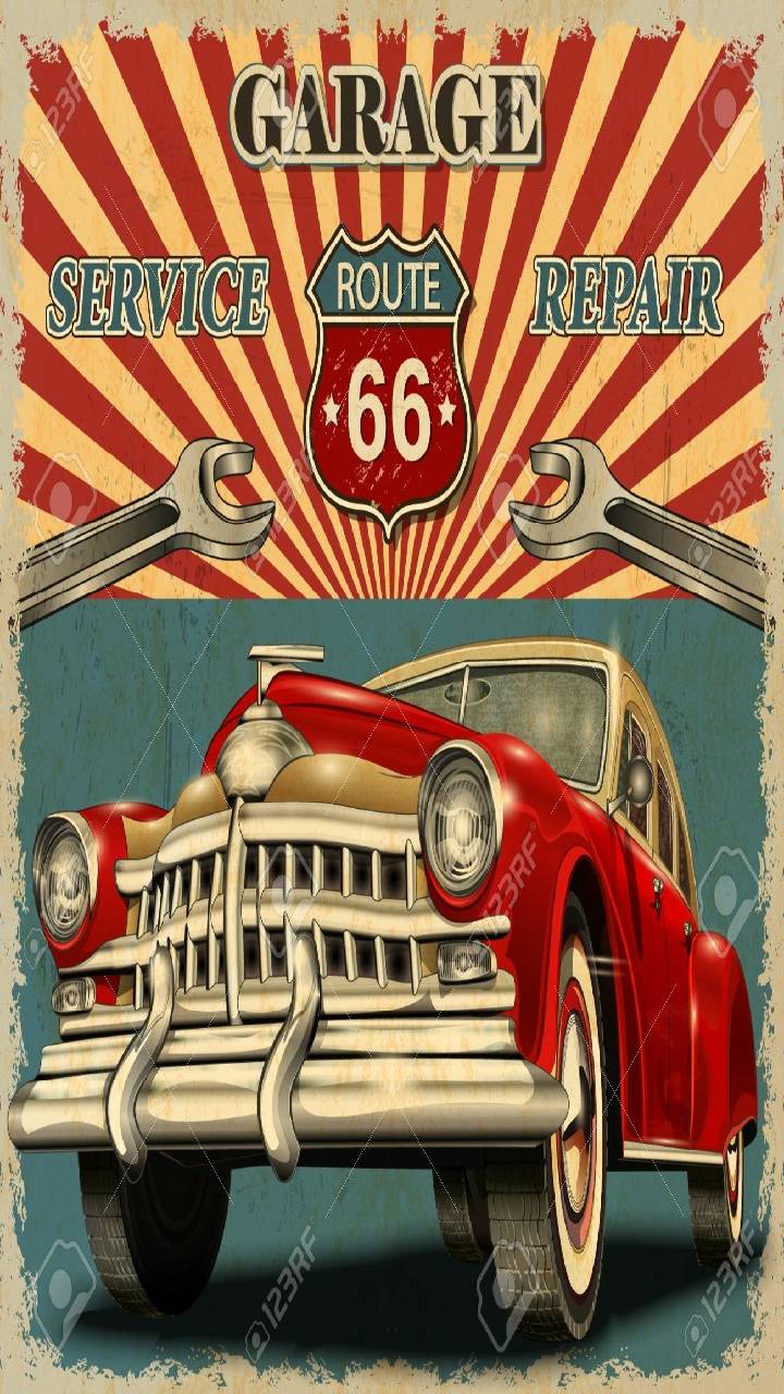 720x1280 Route 66 wallpaper