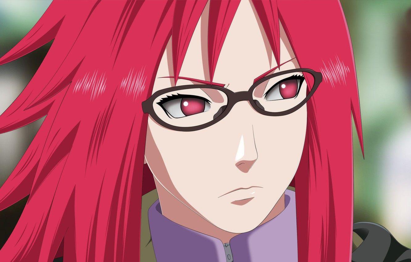 1332x850 Photo Wallpaper Red, Naruto, Red Hair, Pretty, Face