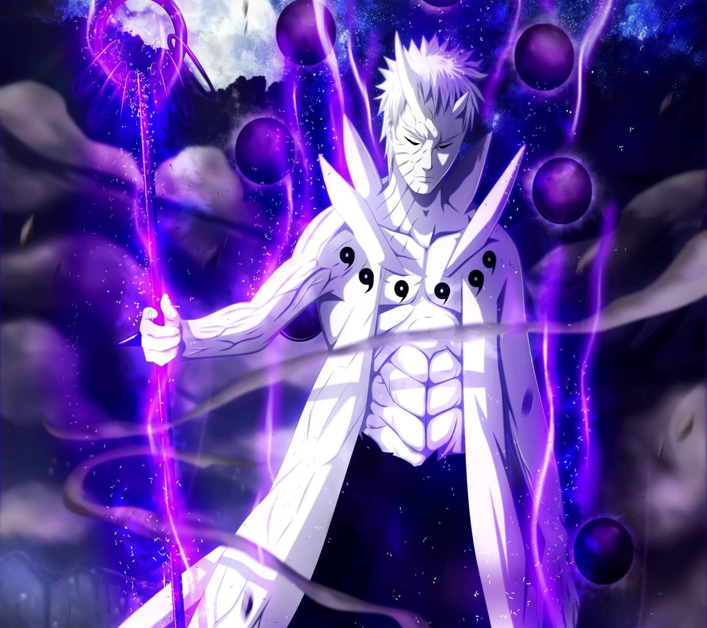 Naruto Modo Rikudou Sennin, HD Png Download - 695x1088 PNG 