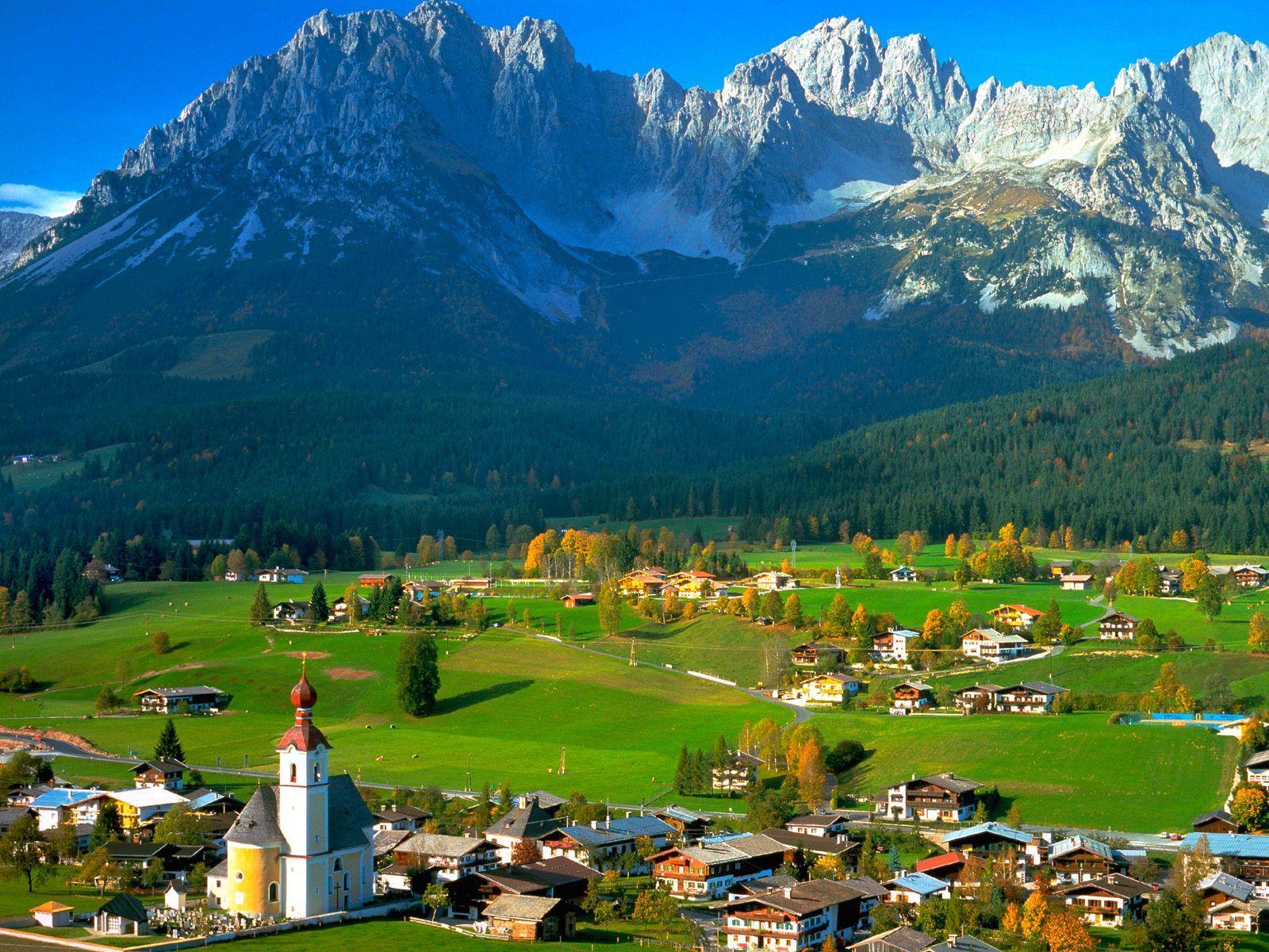 1600x1200 Austrian Alps Wallpaper