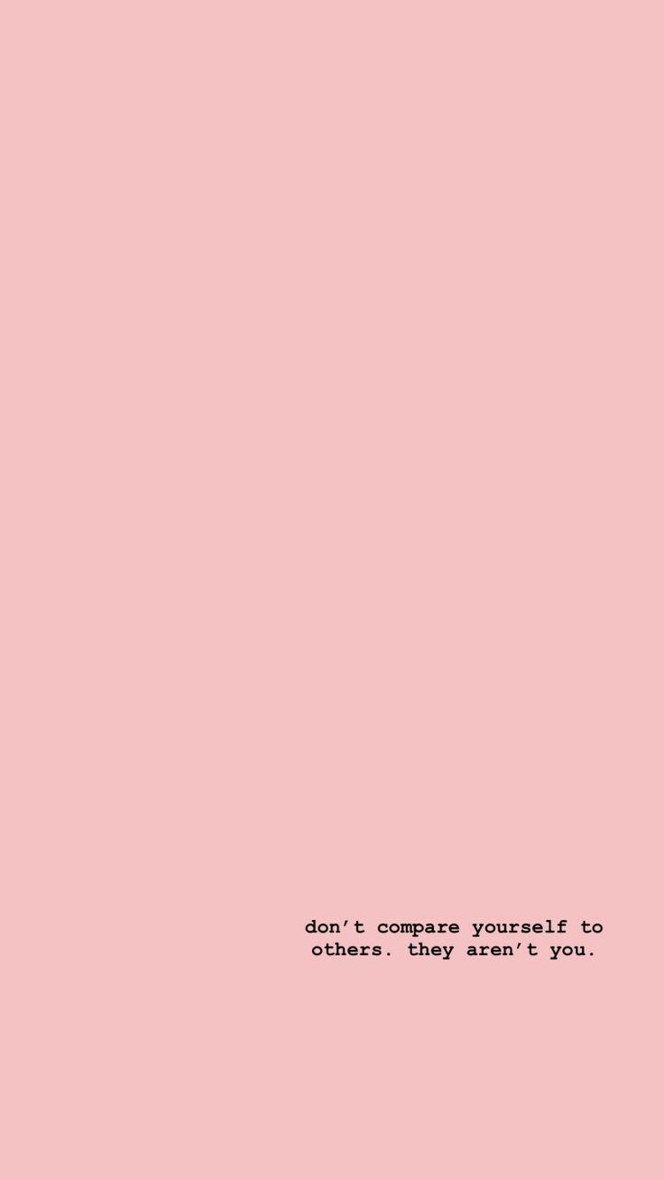 Pastel Pink Aesthetic Quotes Wallpapers - Top Free Pastel Pink ...