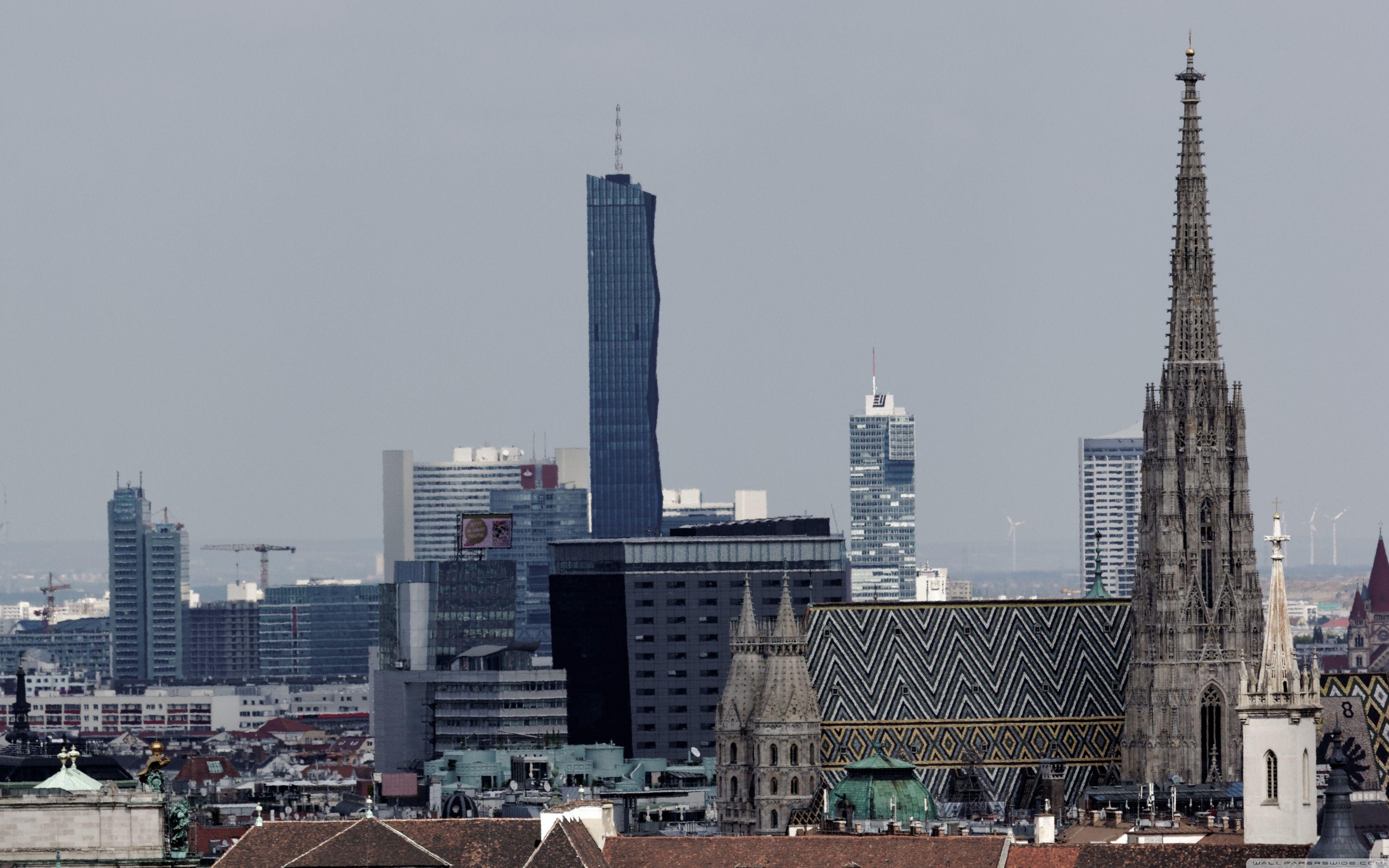 3840x2400 DC Tower und Stephansdom Wien Ultra HD Desktop Background Wallpaper for 4K UHD TV : Widescreen & UltraWide Desktop & Laptop : Multi Display, Dual Monitor : Tablet