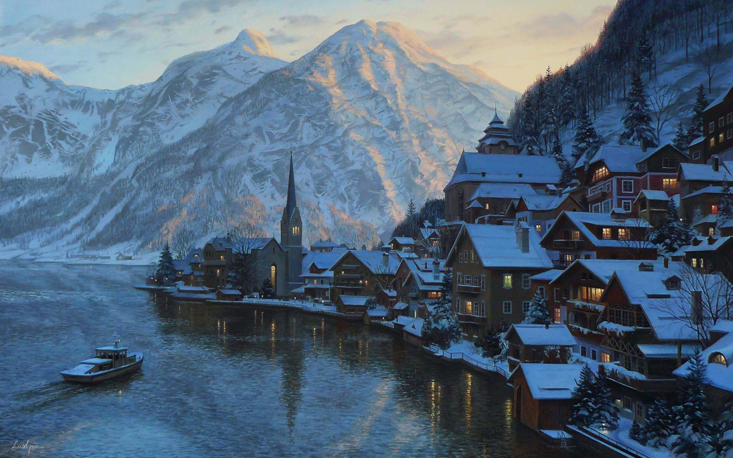 2560x1600 Austrian Alps Wallpaper