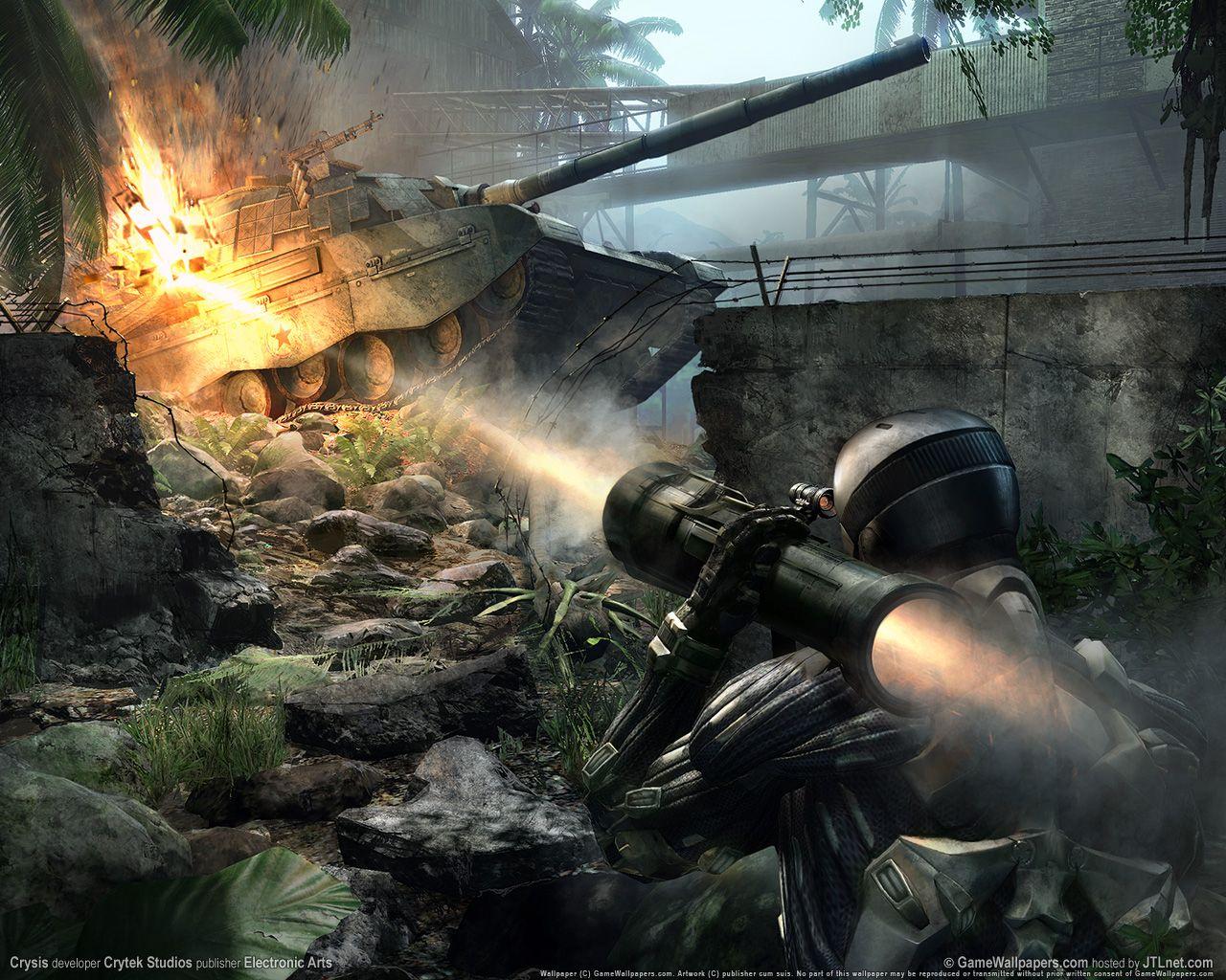 1280x1024 Desktop Wallpaper Crysis Crysis 1 Games