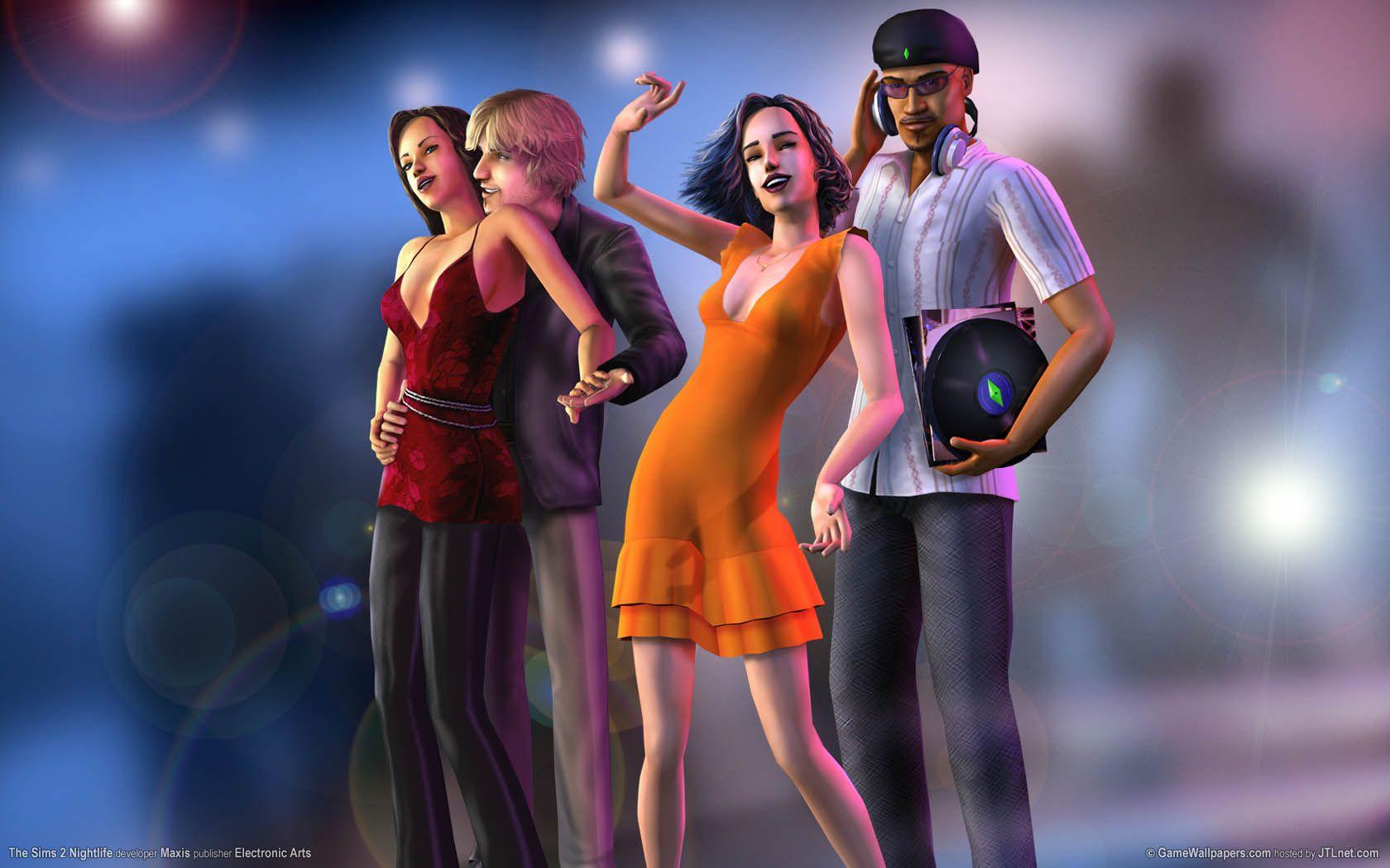1680x1050 The Sims 2 Nightlife wallpaper 05 1680x1050