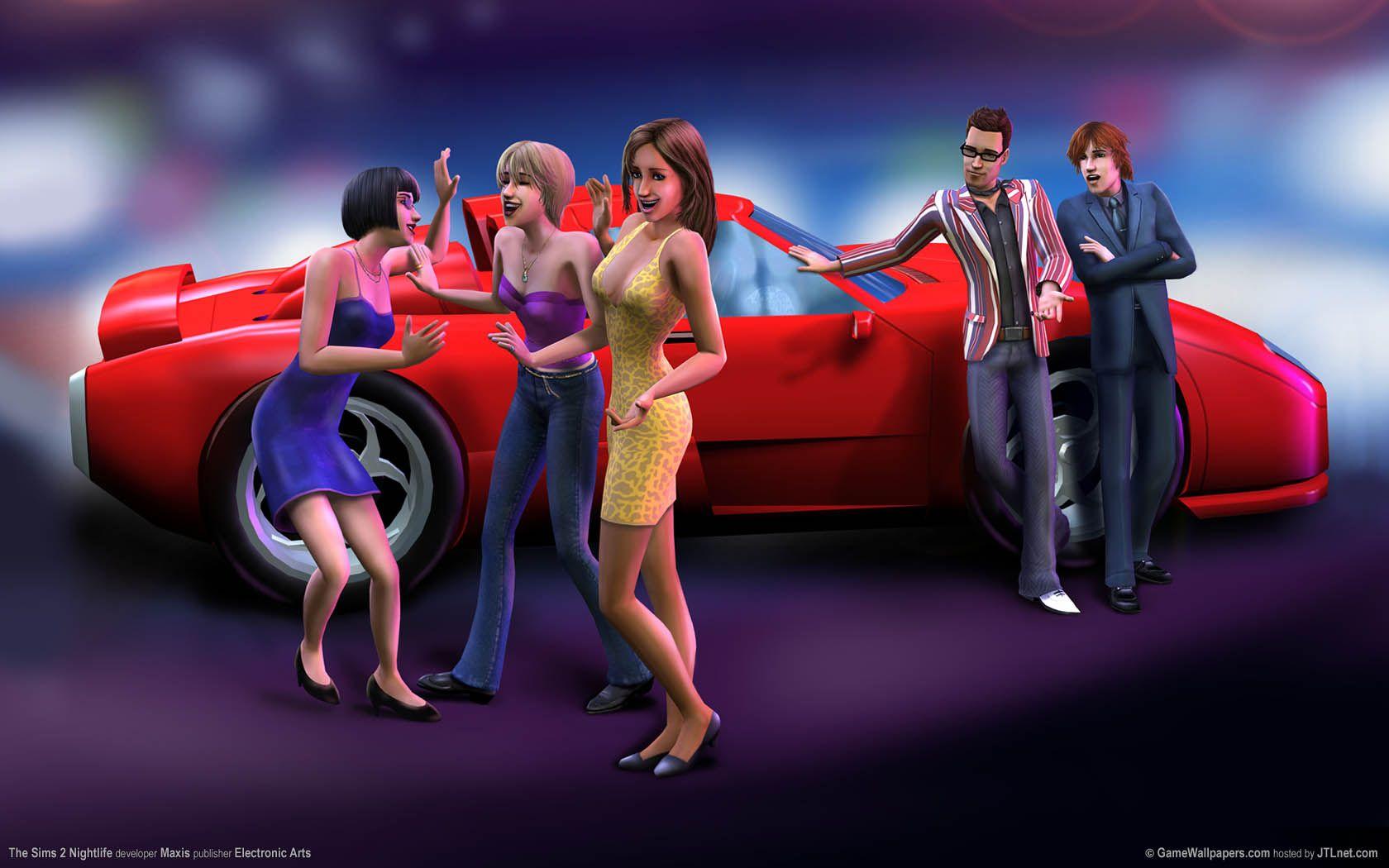 1680x1050 The Sims 2 Nightlife wallpaper 04 1680x1050
