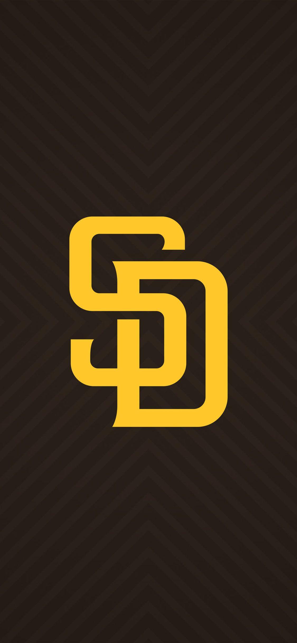 Download wallpapers San Diego Padres emblem, glitter logo, MLB