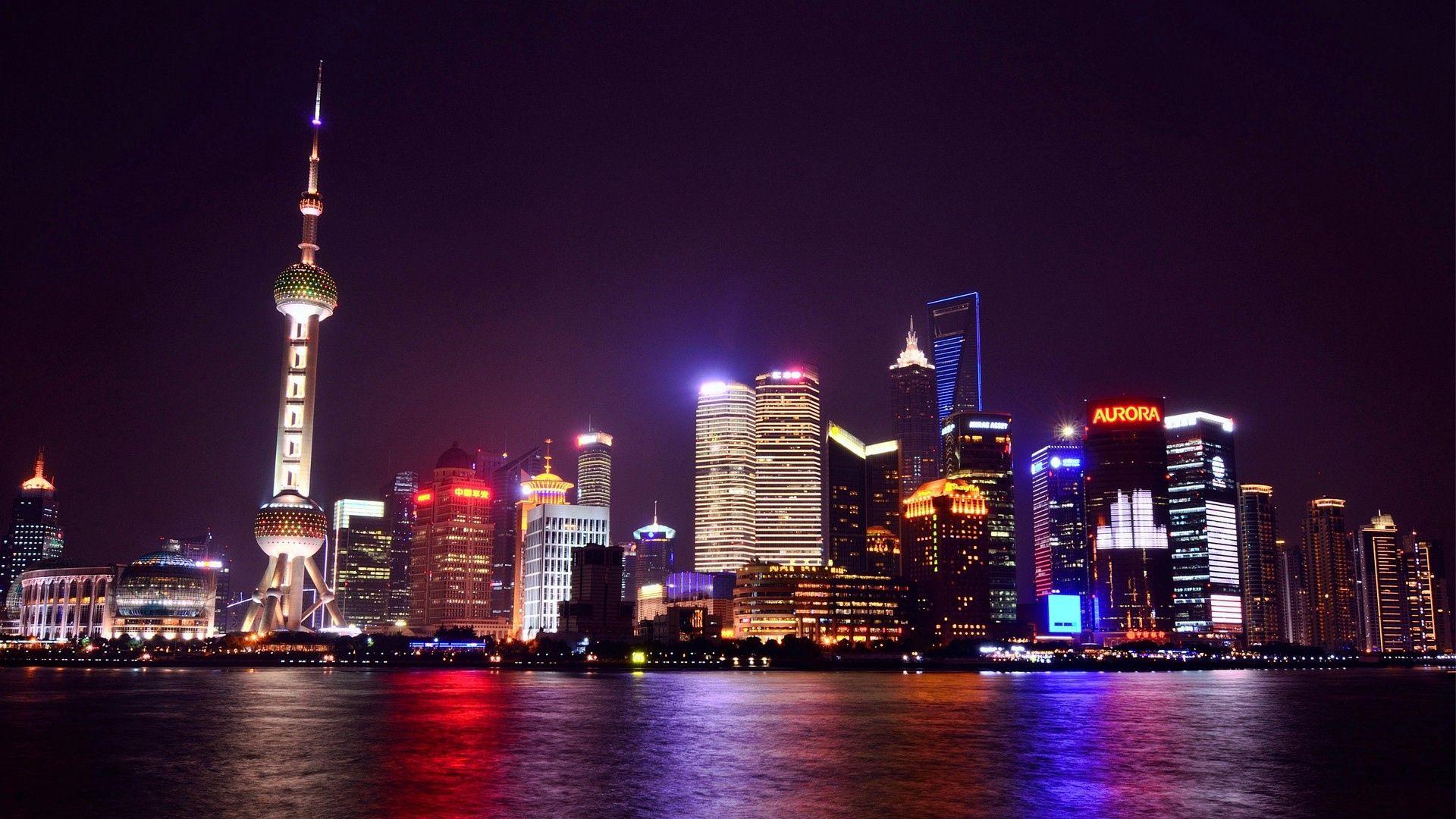 1920x1080 Shanghai Wallpaper